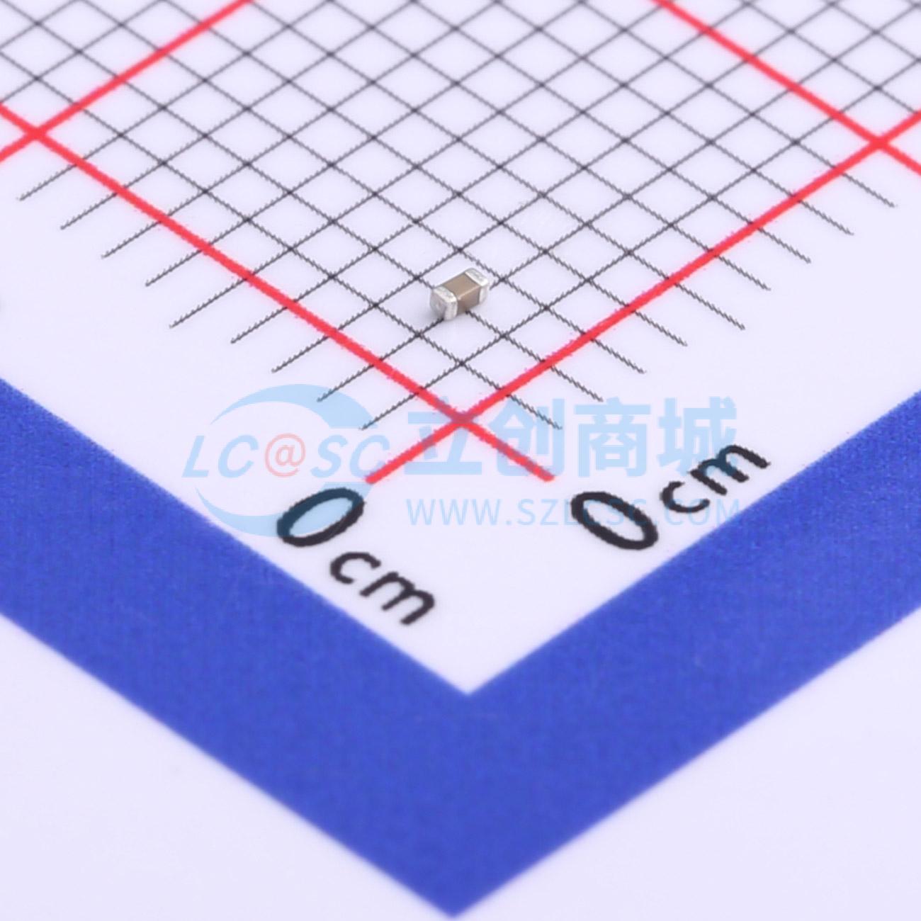 GCM155R72A152KA37D实物图