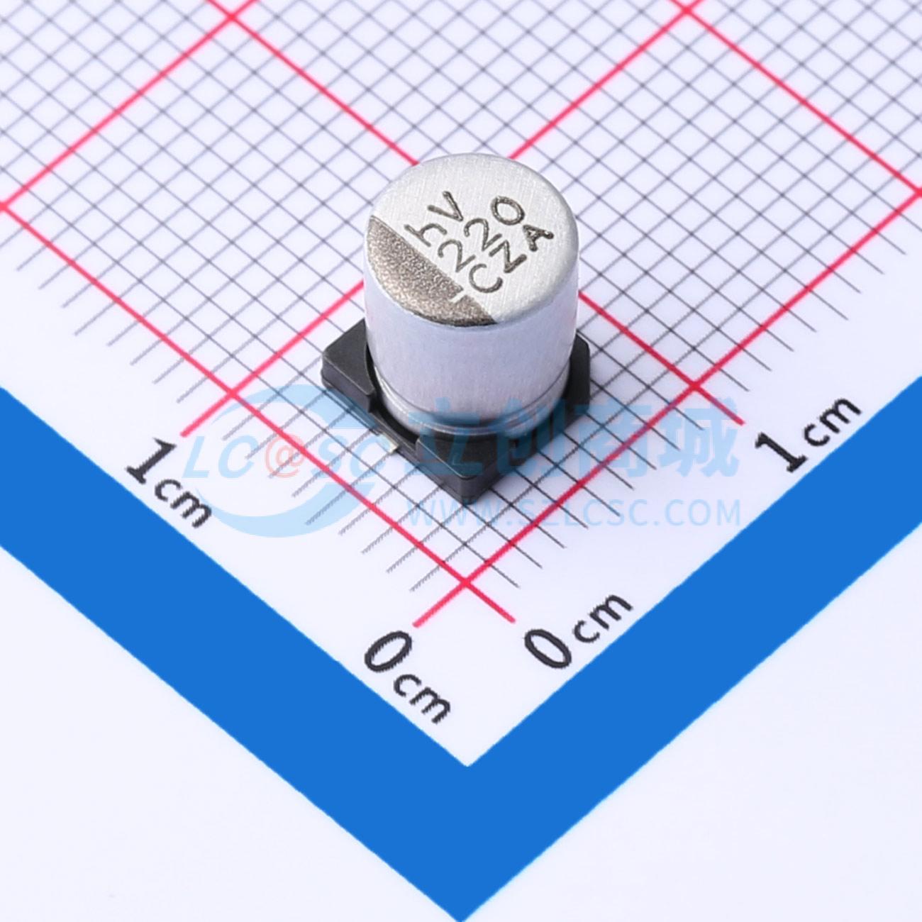 点击查看大图 EMZA160ARA221MF80G实物图