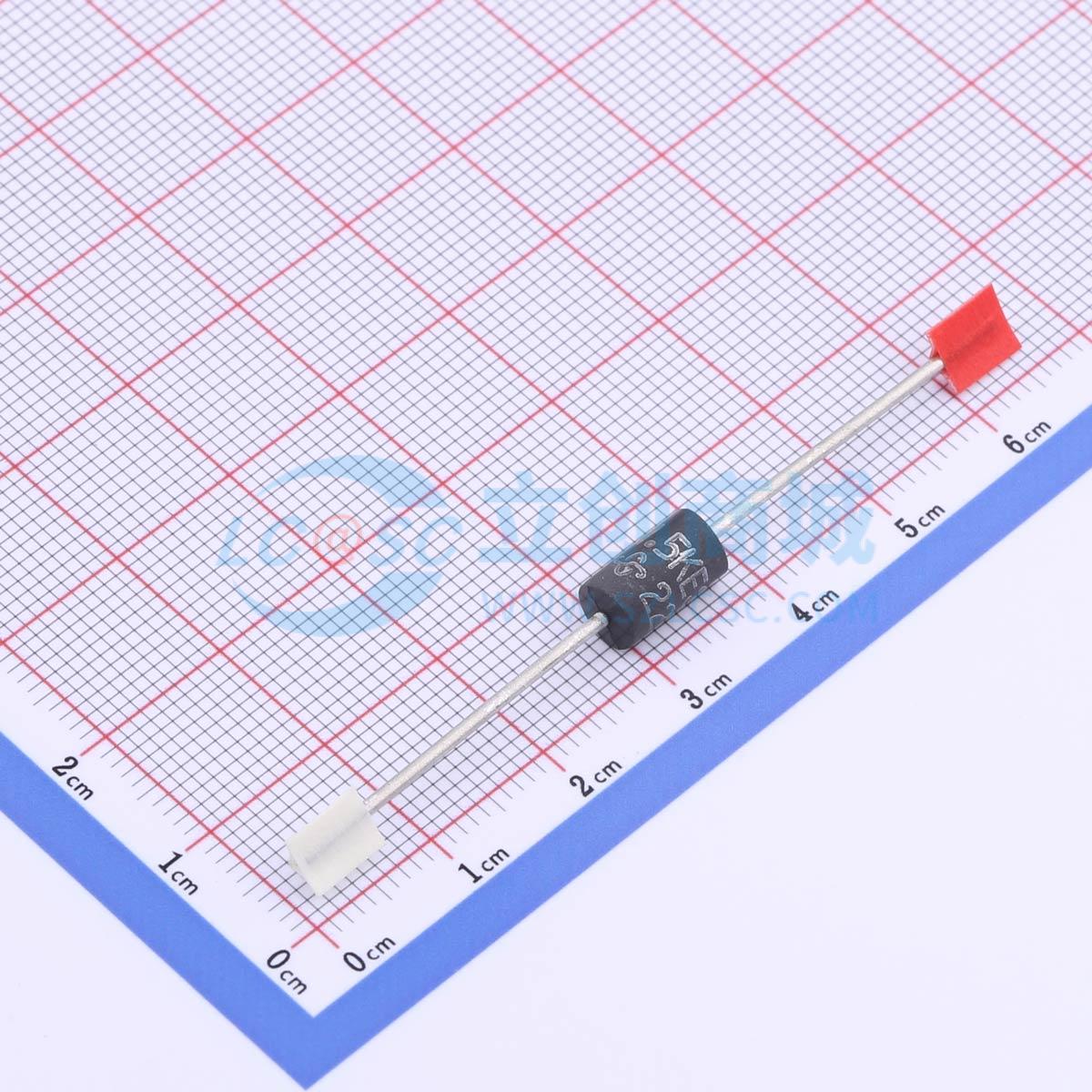 点击查看大图 1.5KE33CA-E3/54实物图