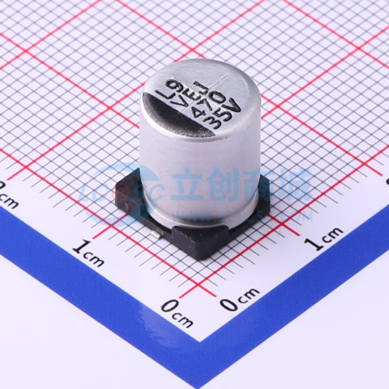 点击查看大图 VEJ471M1VTR-1013L实物图