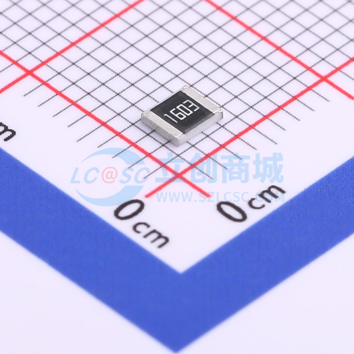 点击查看大图 RC1210FR-07160KL实物图