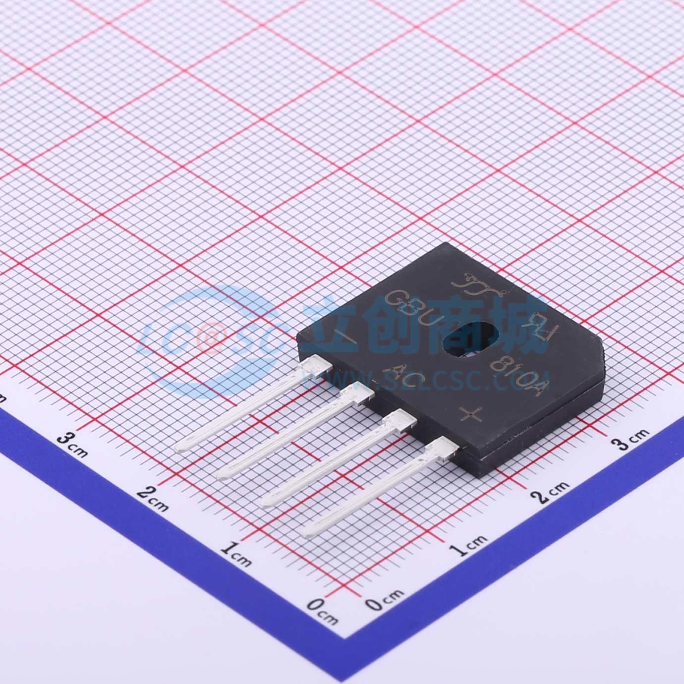 点击查看大图 GBU810A实物图