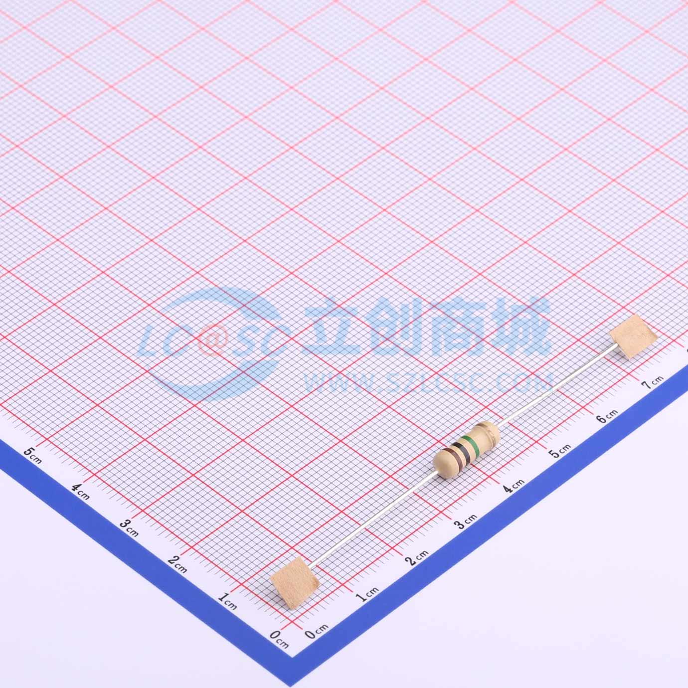 CF1W-1MΩ±5%T实物图