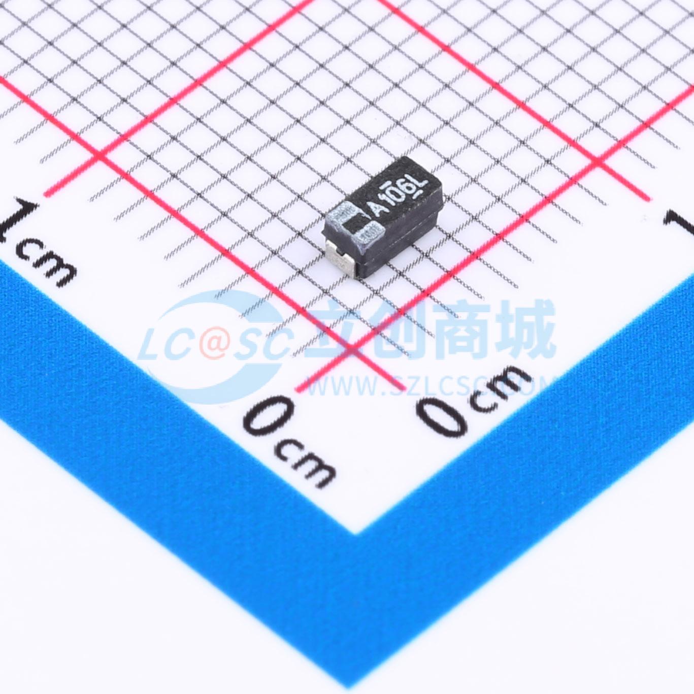 点击查看大图 TR3A106K010C1800实物图