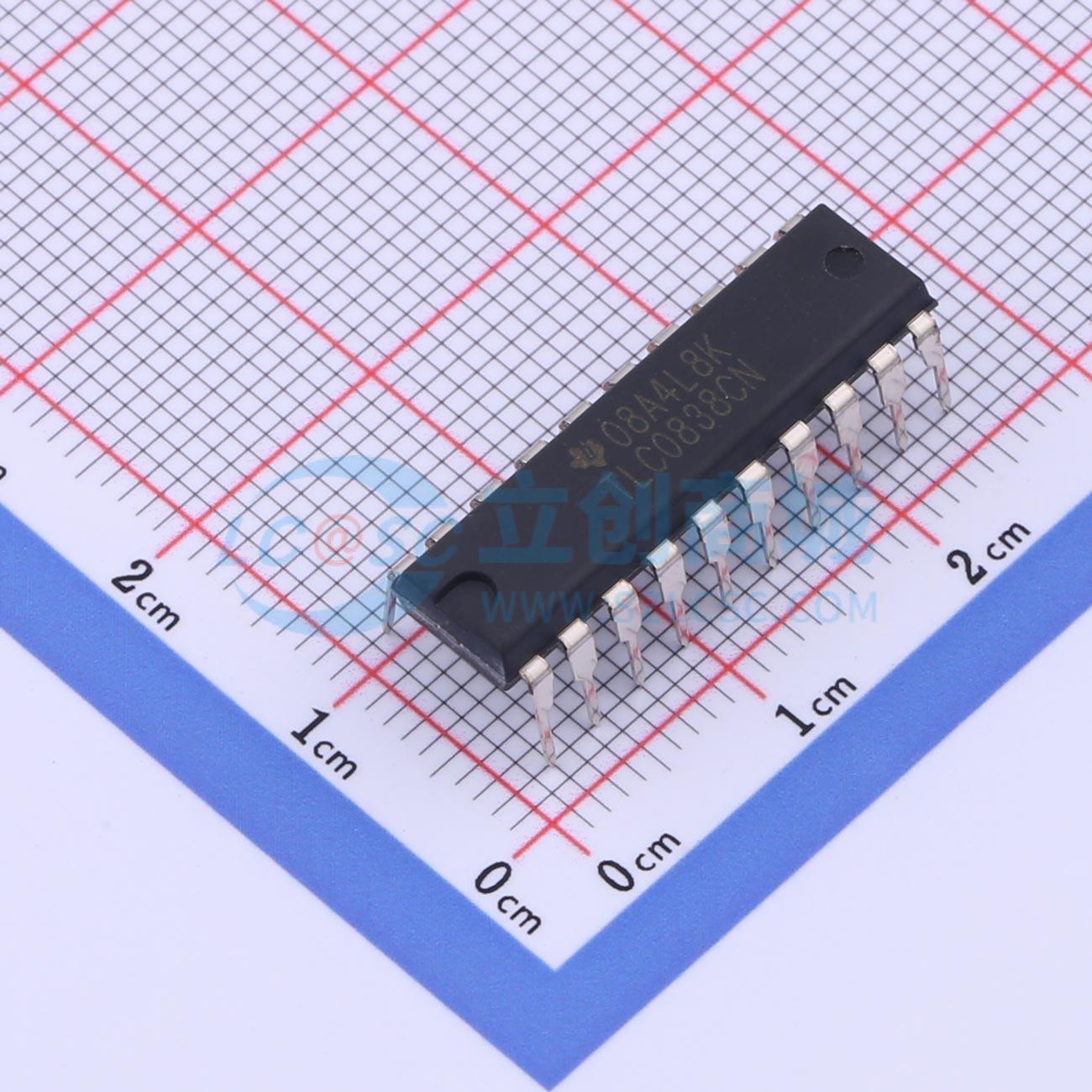 点击查看大图 TLC0838CN实物图