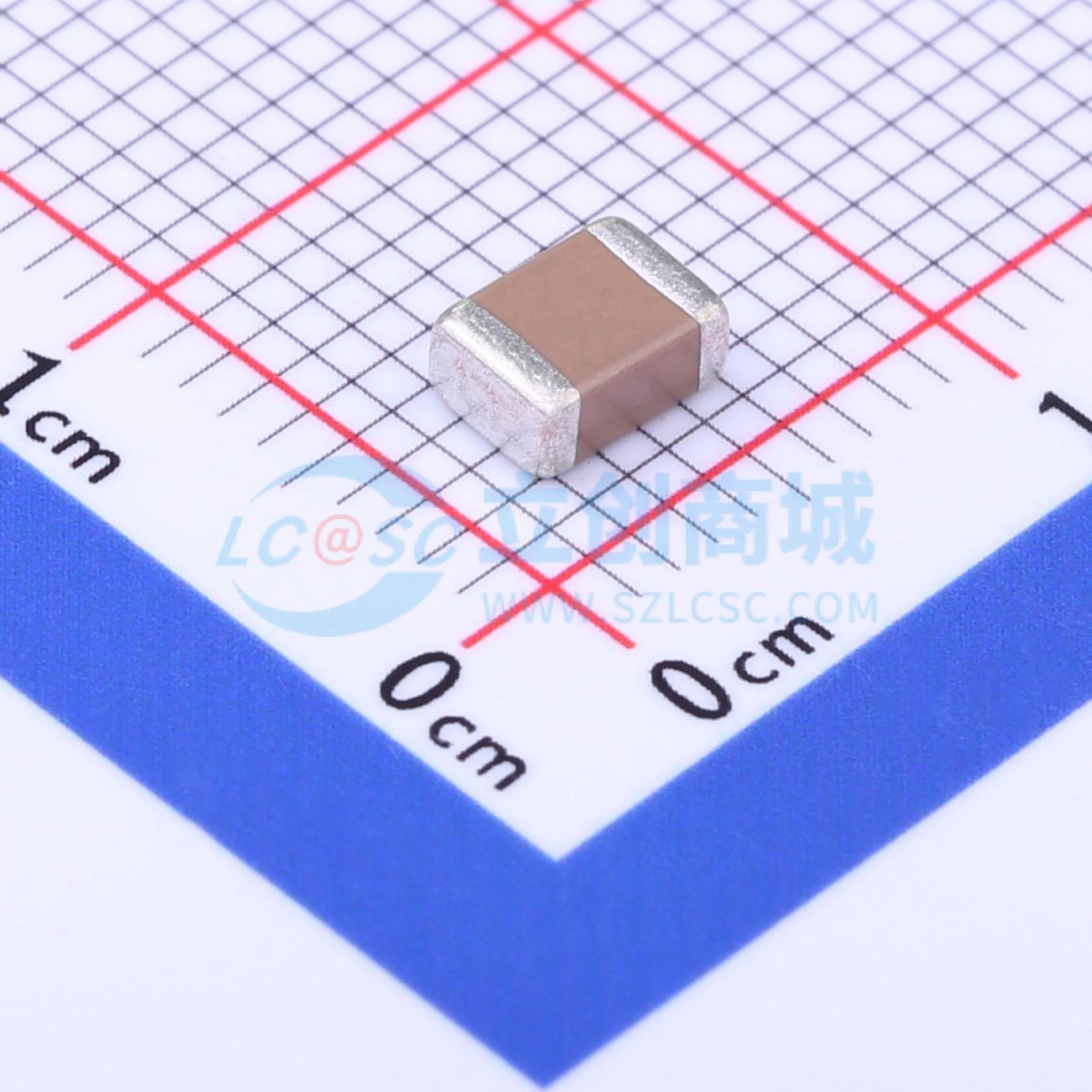 点击查看大图 C1812X474K301T实物图