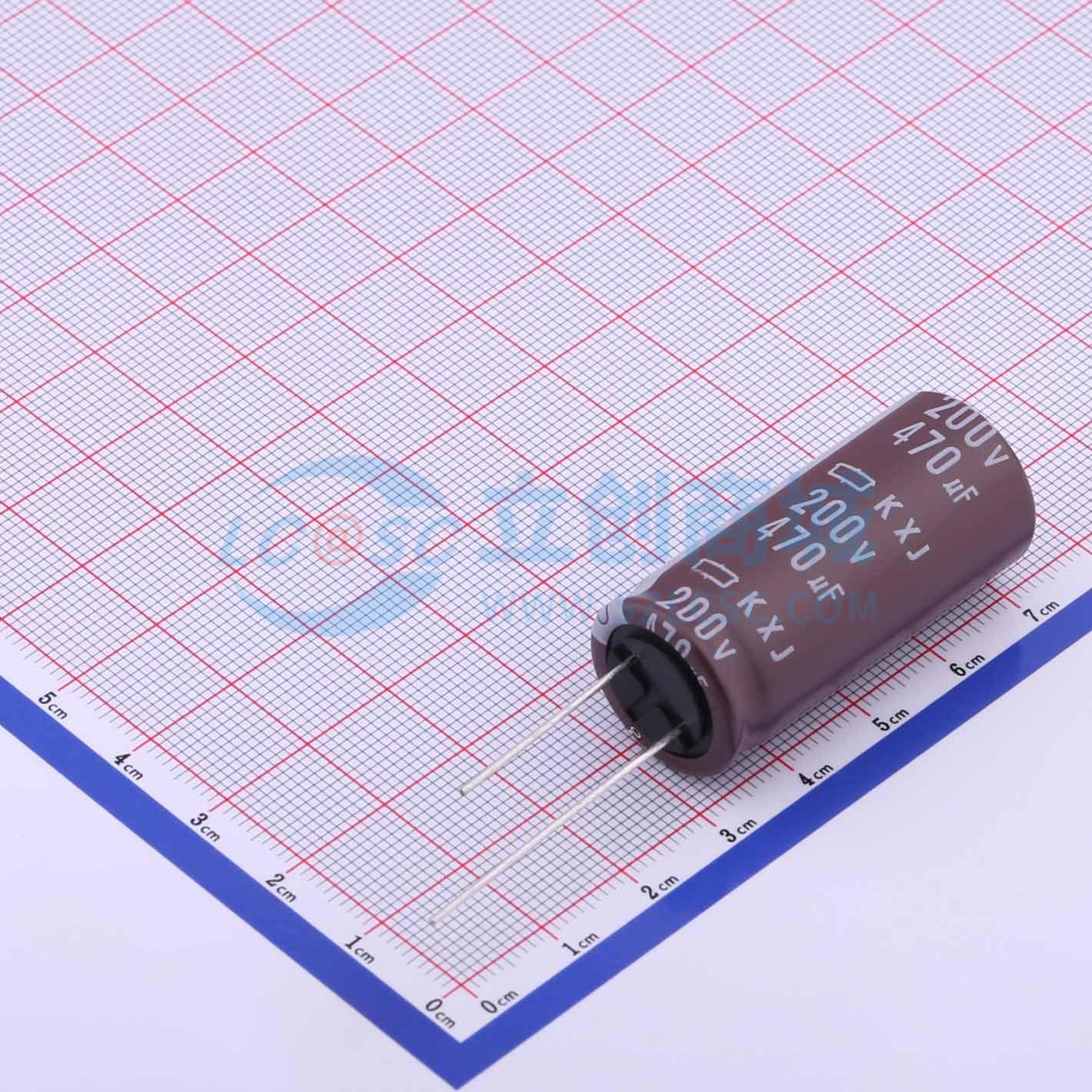 点击查看大图 EKXJ201ELL471MM40S实物图