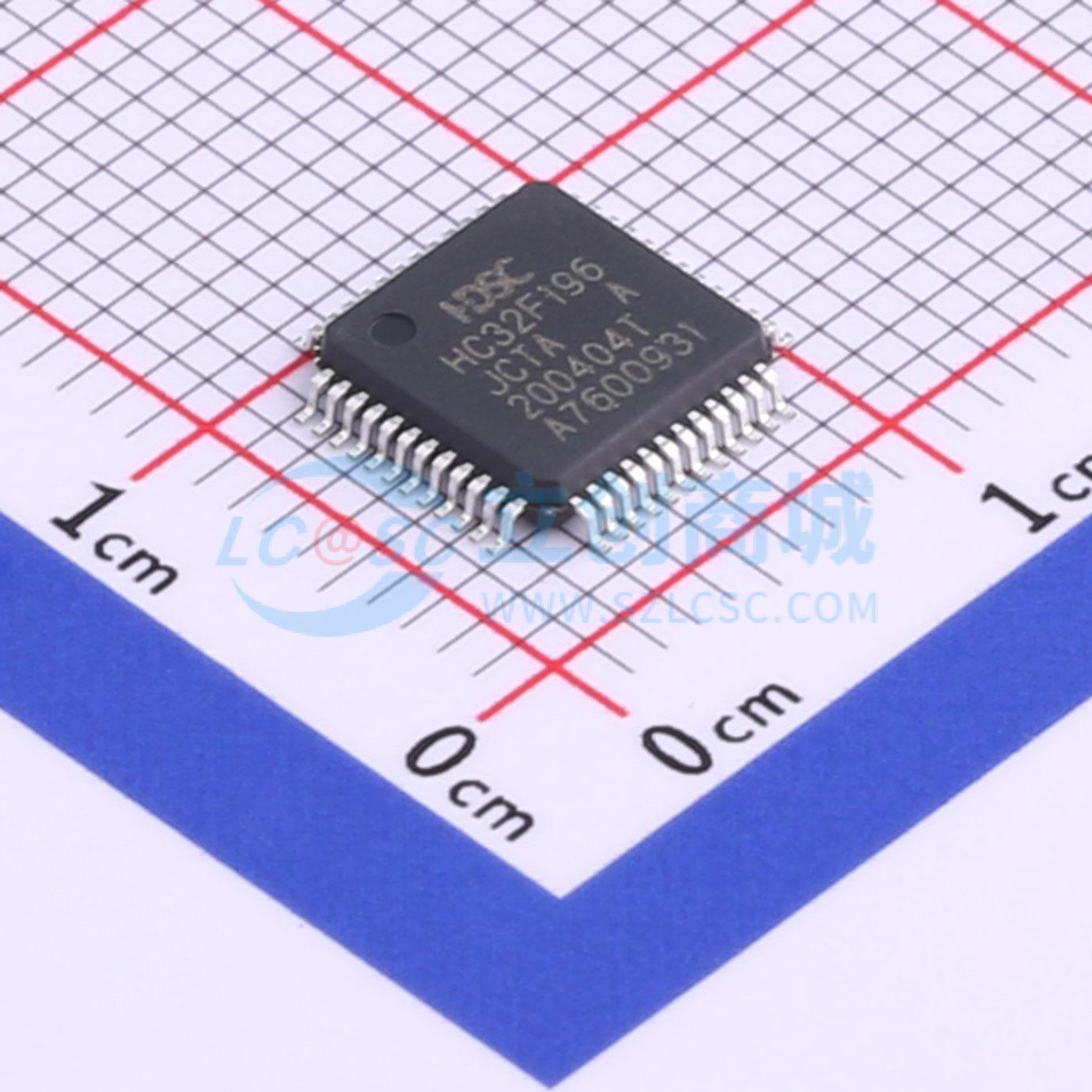 HC32F196JCTA-LQ48实物图