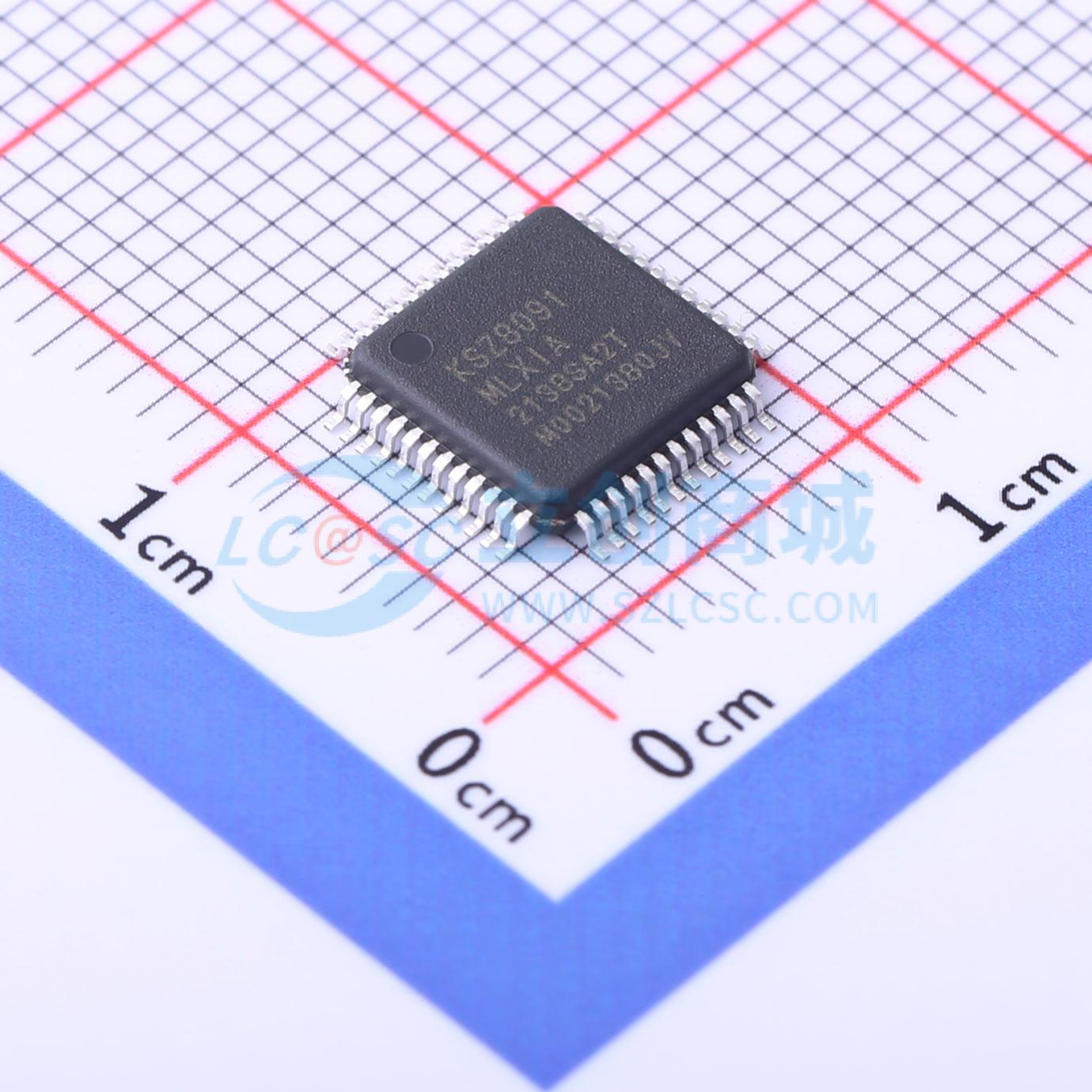 点击查看大图 KSZ8091MLXIA实物图