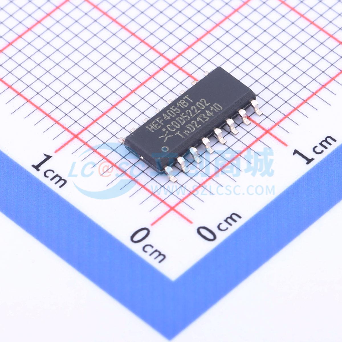 点击查看大图 HEF4051BT,652实物图