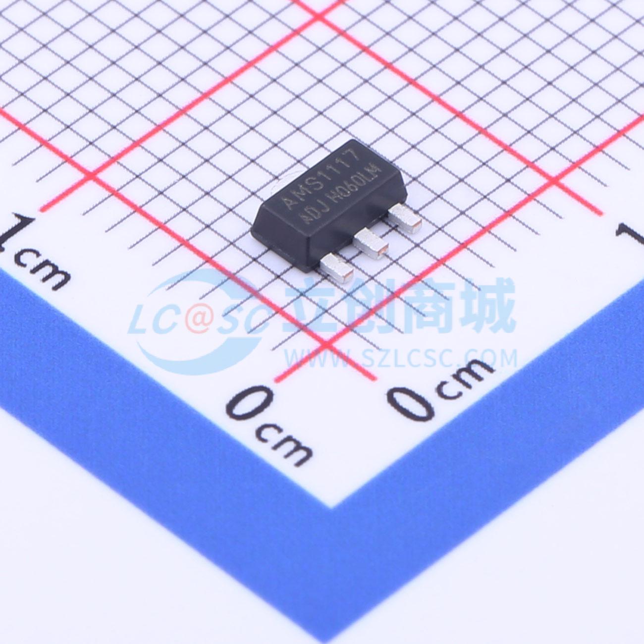 点击查看大图 AMS1117-ADJ实物图