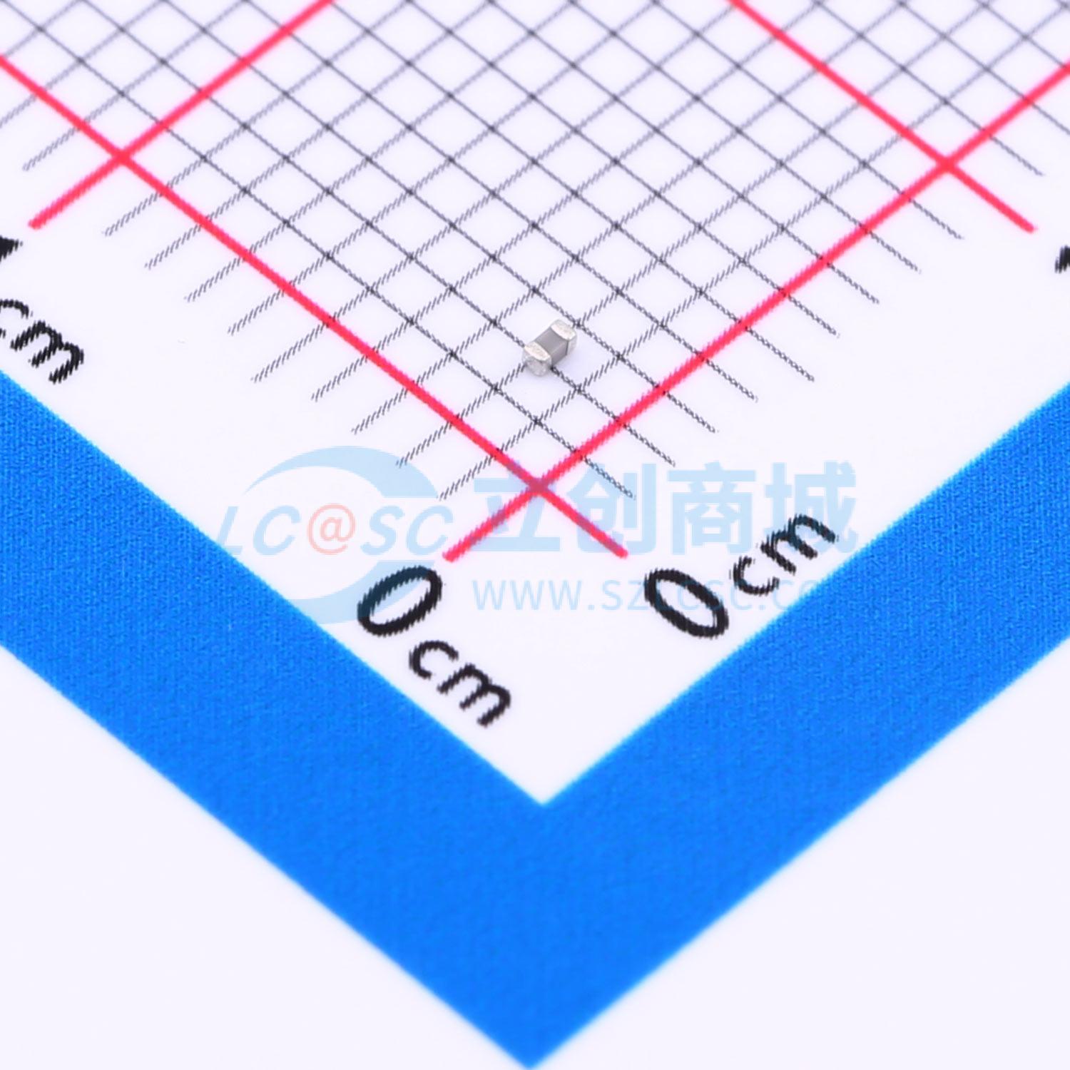 点击查看大图 CC0402GRNPO9BN561实物图