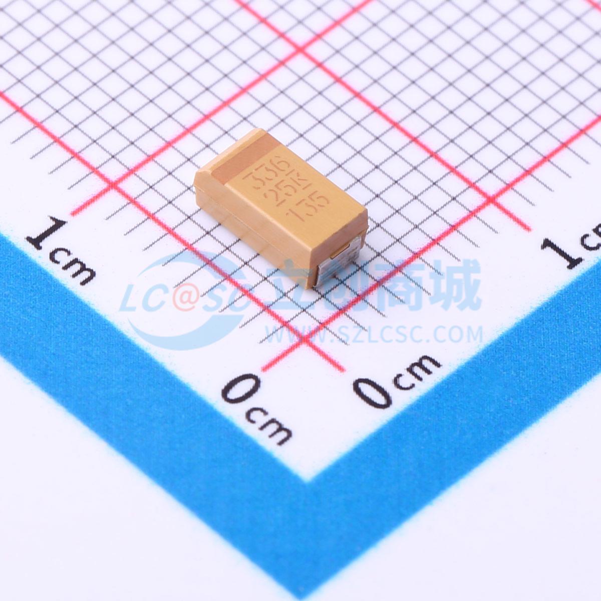 点击查看大图 T491C336K025AT实物图