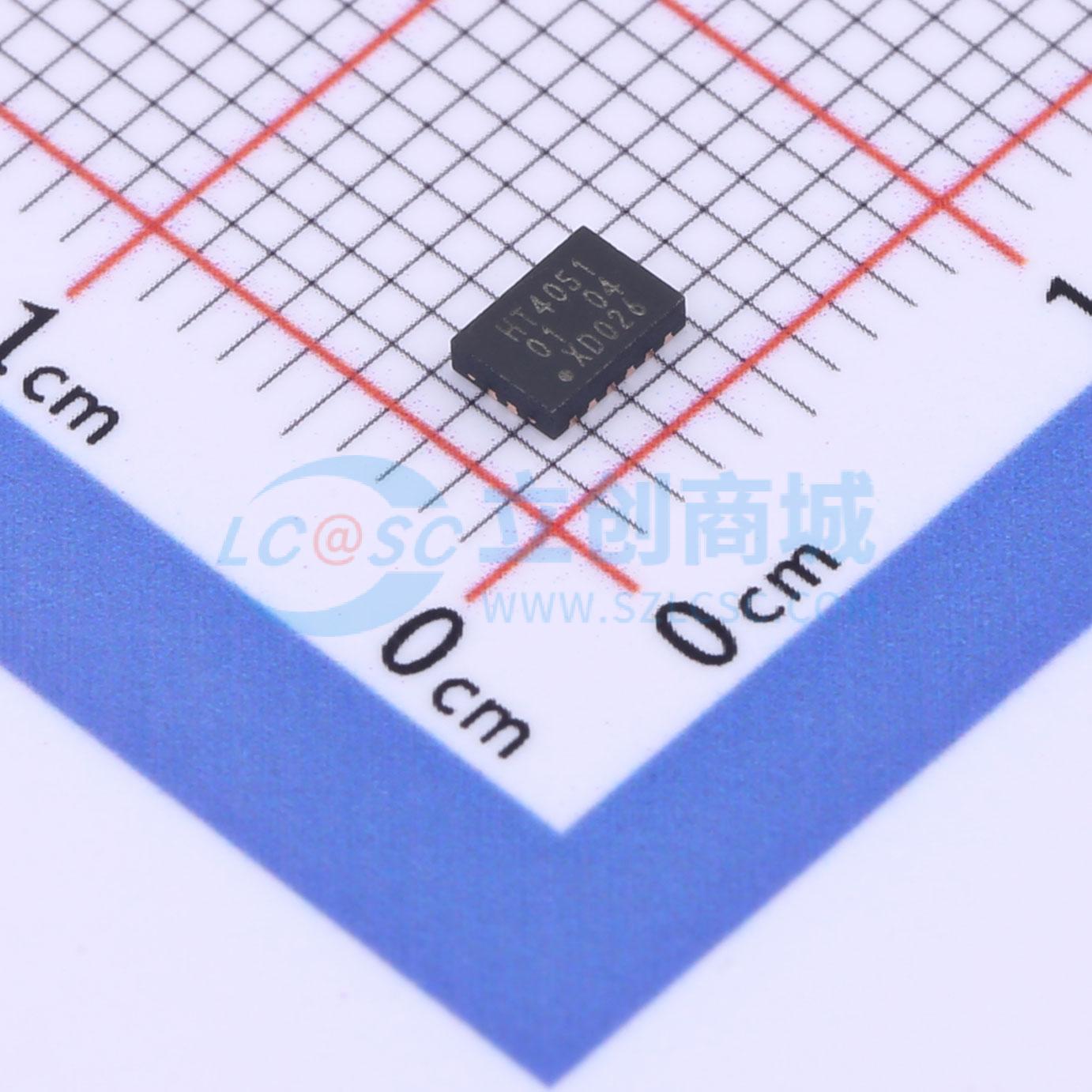 点击查看大图 74HCT4051BQ,115实物图