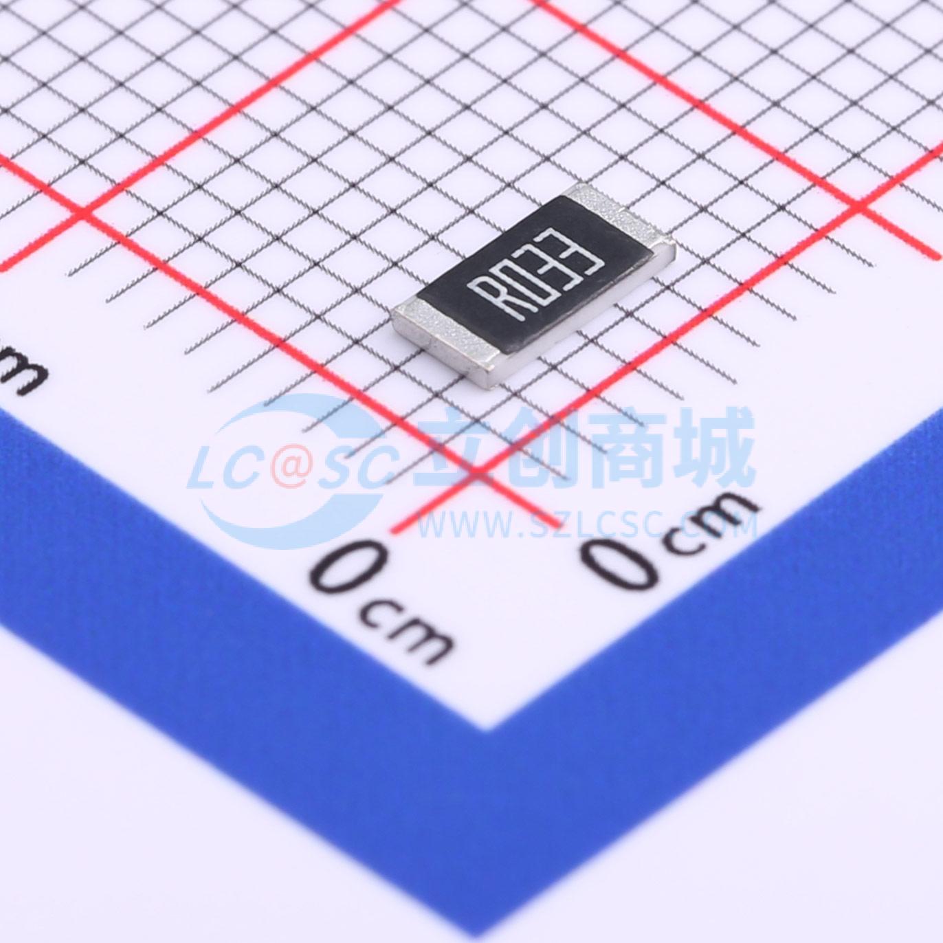 点击查看大图 RL2010FK-070R033L实物图