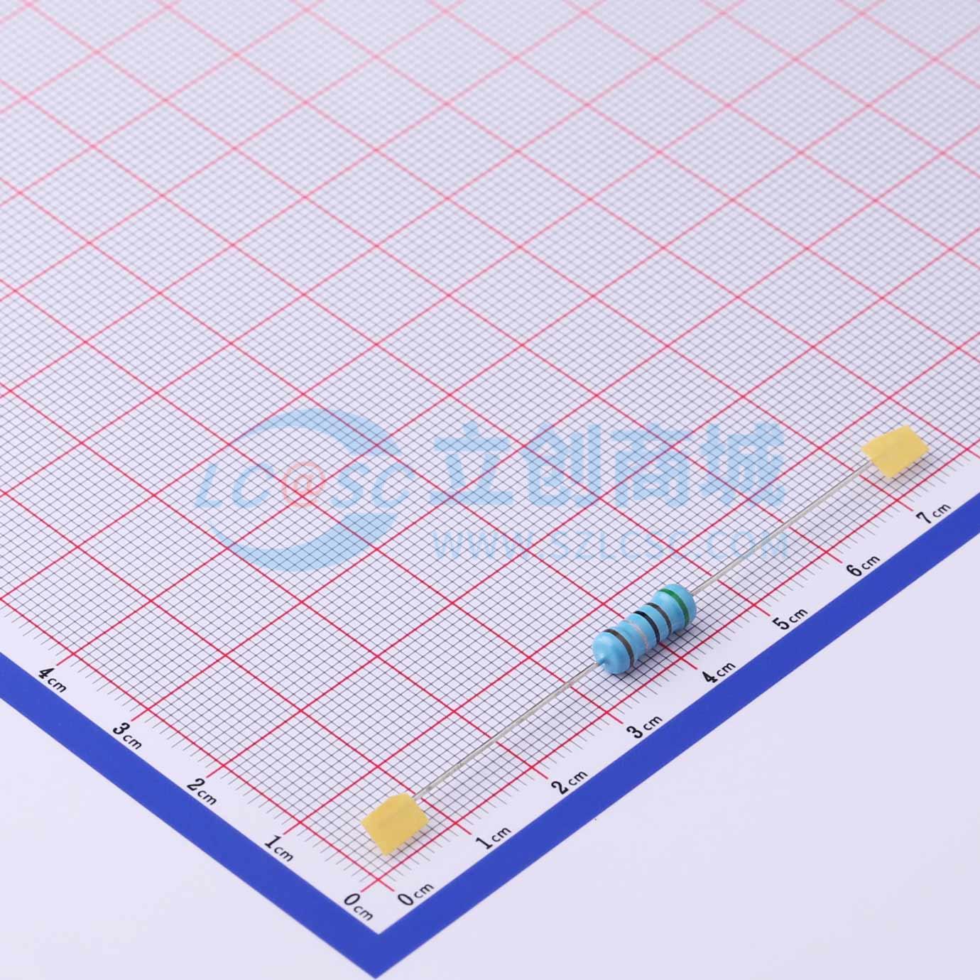 点击查看大图 MF2WS-5.1Ω±1%T实物图