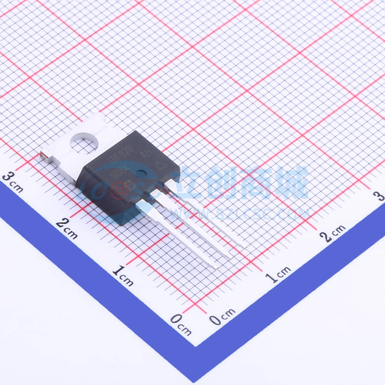 点击查看大图 IRF820PBF实物图