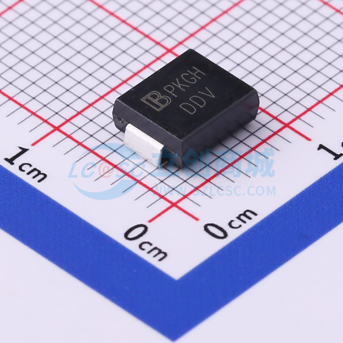 点击查看大图 SMDJ9.0CA-AT/TR7实物图