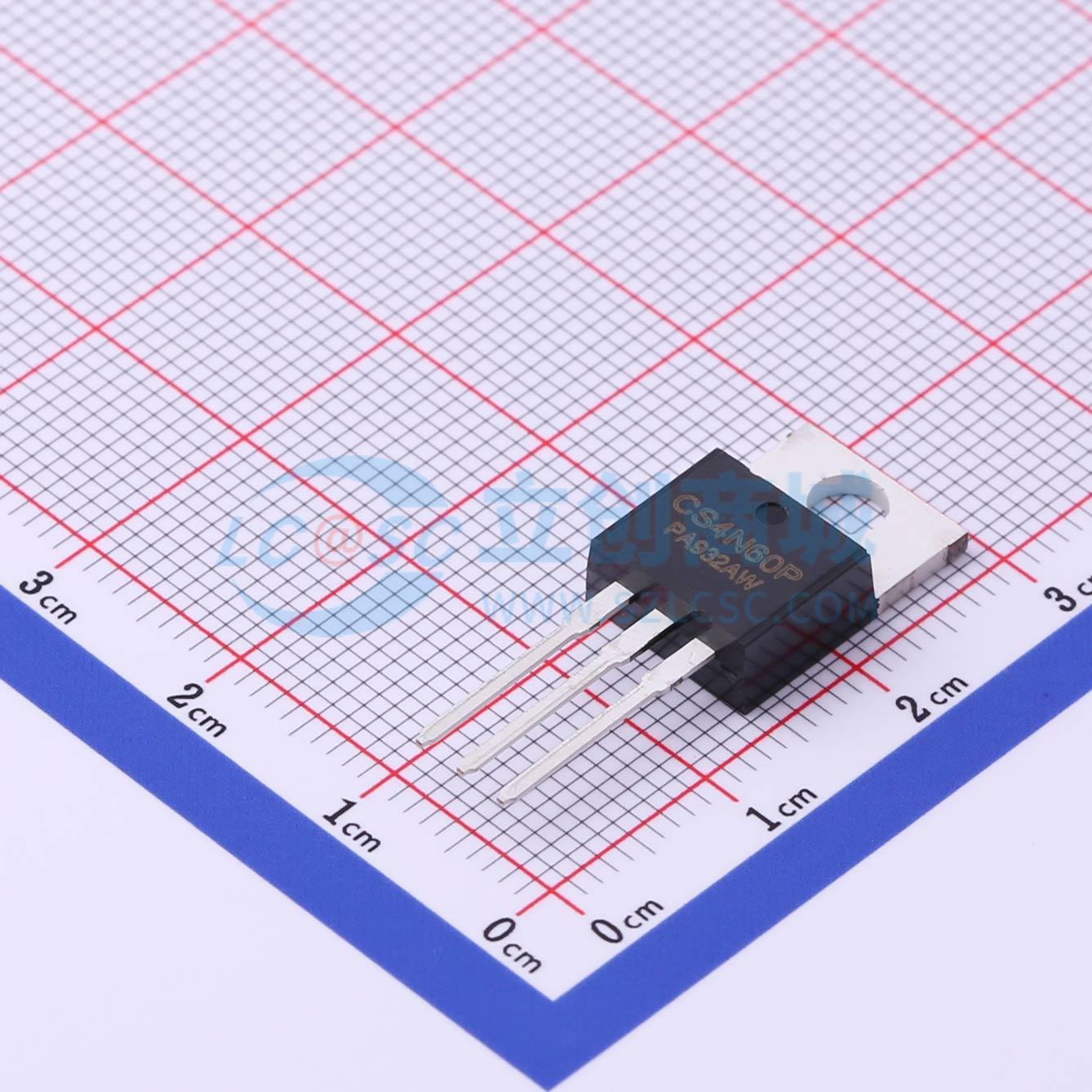 点击查看大图 CS4N60P实物图