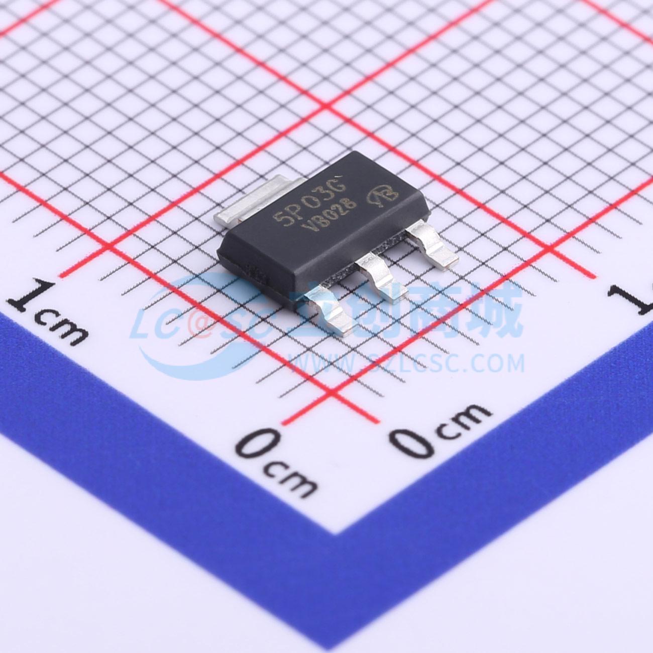 点击查看大图 NTF5P03T3G-VB实物图