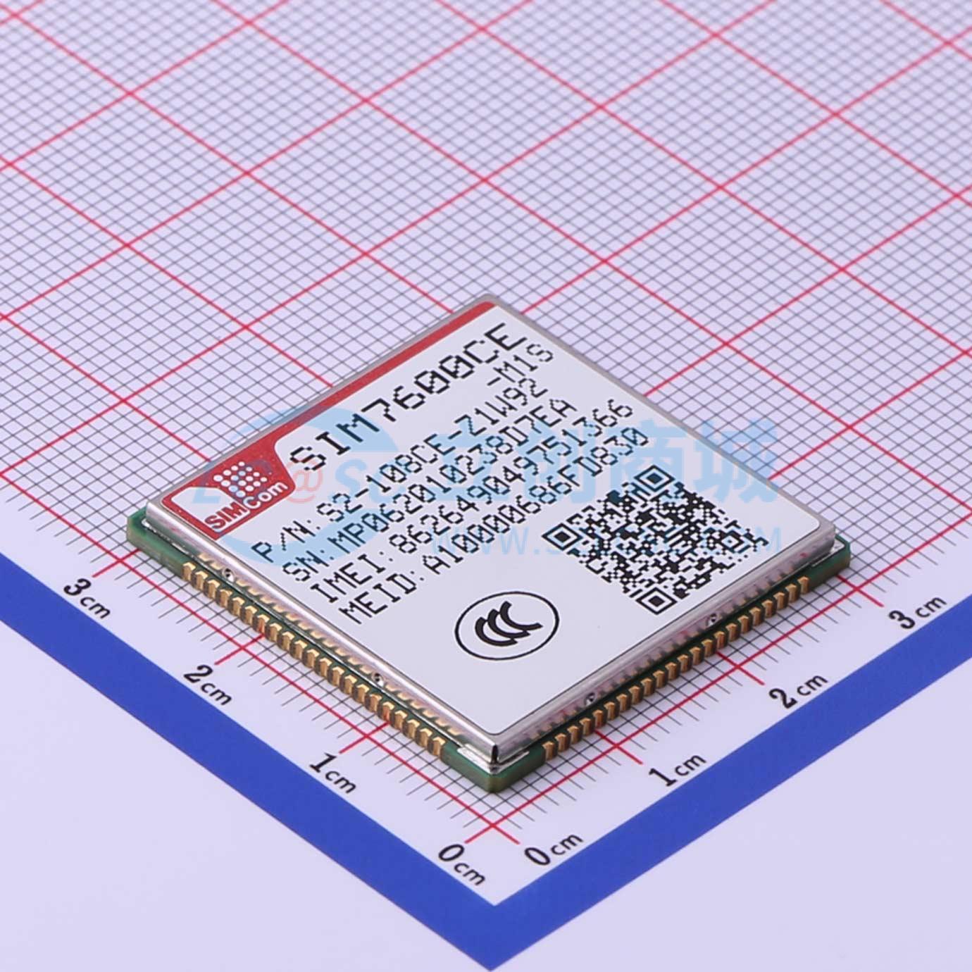 点击查看大图 SIM7600CE-M1S实物图
