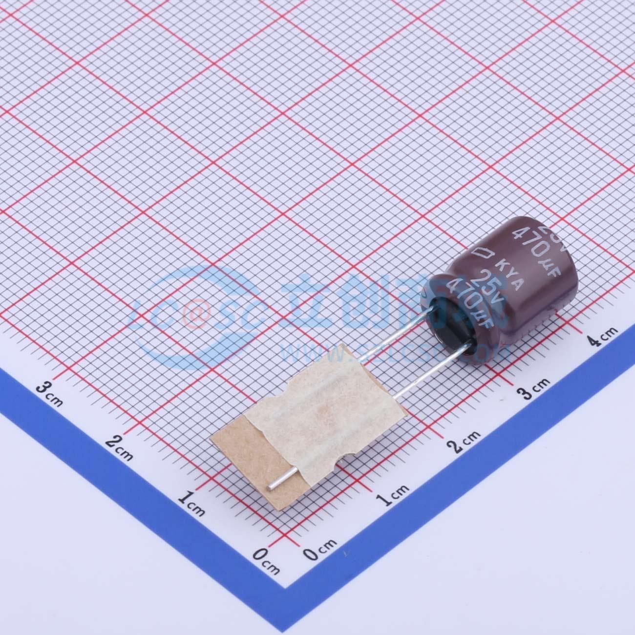 点击查看大图 EKYA250ETD471MJC5S实物图