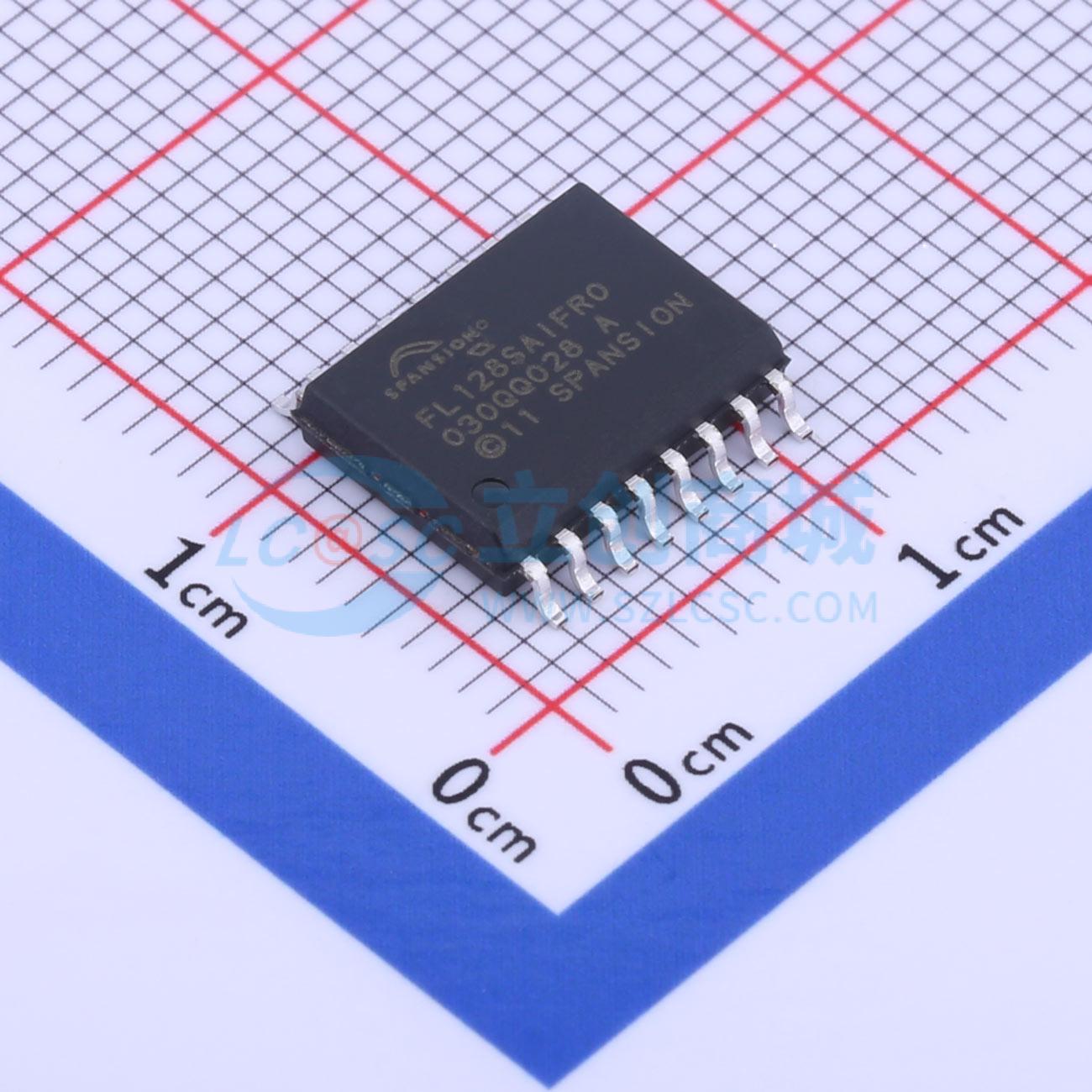 点击查看大图 S25FL128SAGMFIR01实物图