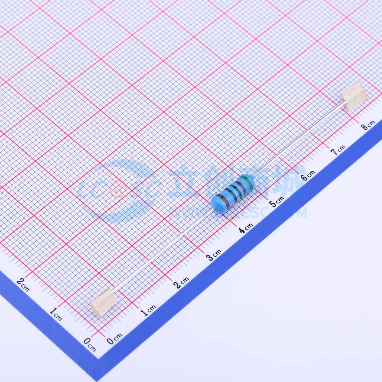 点击查看大图 MFR100FTF73-510R实物图