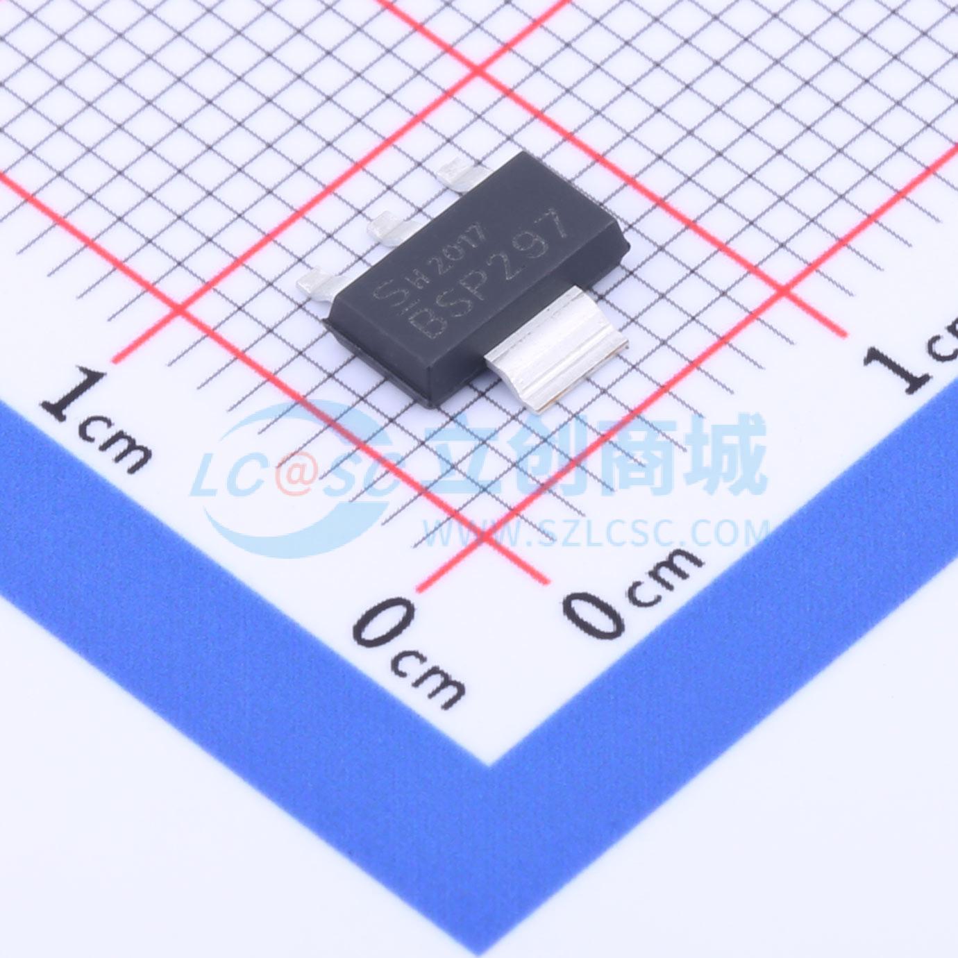 点击查看大图 BSP297 H6327实物图