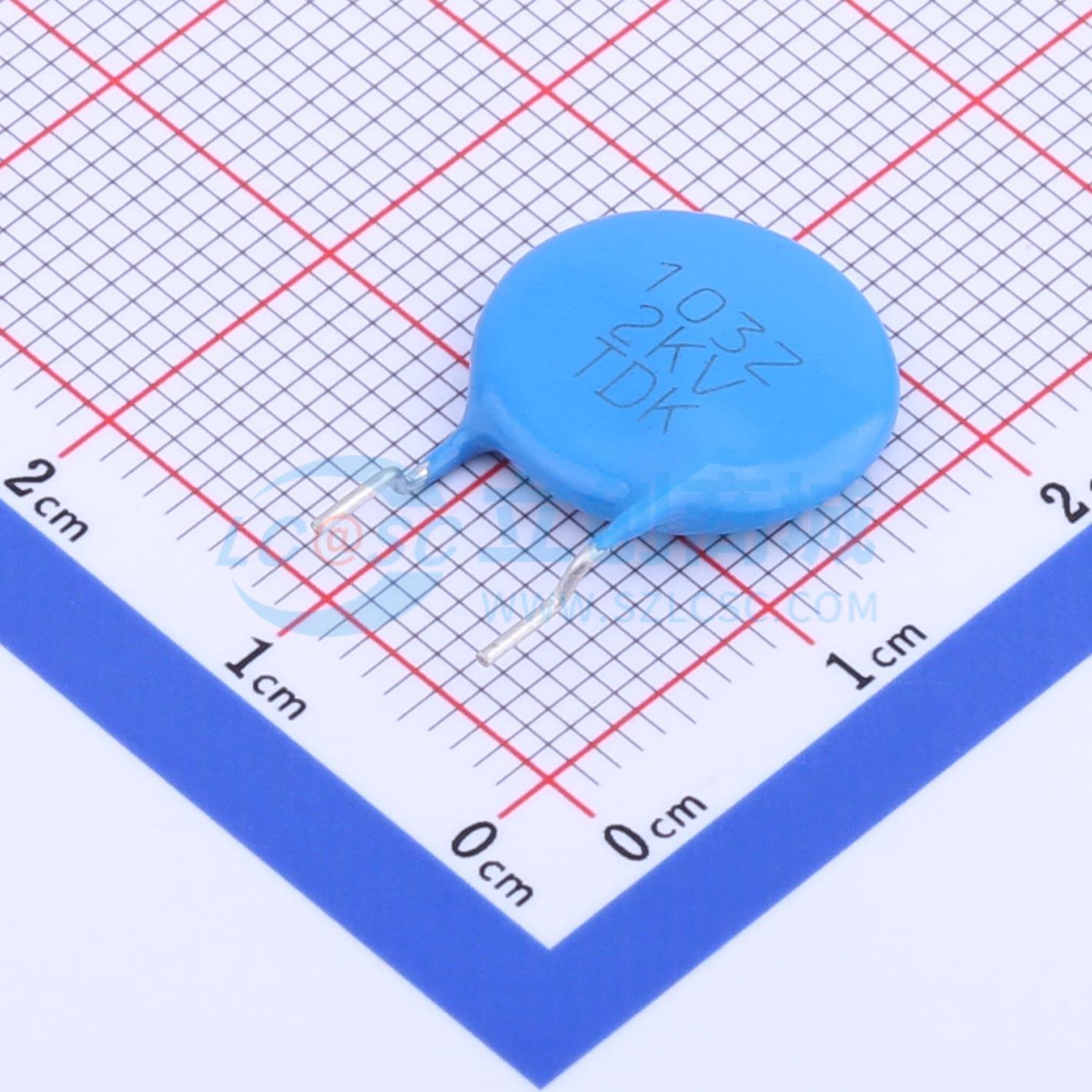 点击查看大图 CK45-E3DD103ZYNNAC L=3.5MM实物图