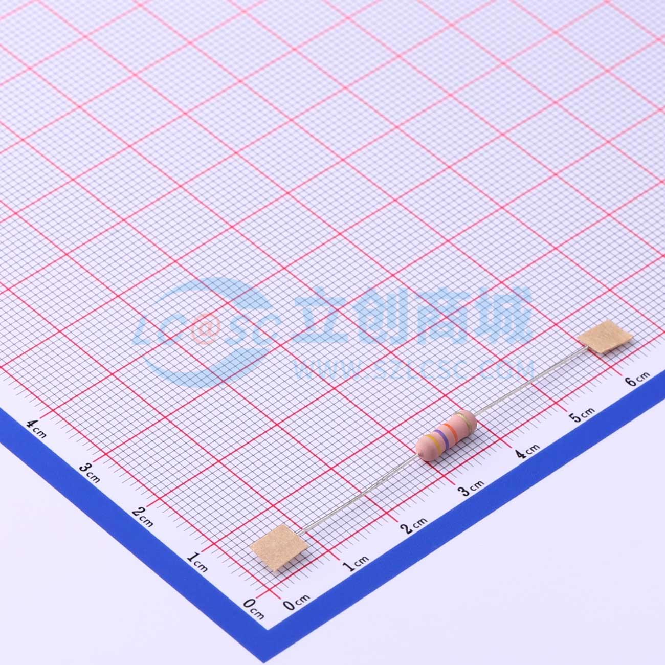 点击查看大图 MO1WS-47K±5%-2T52实物图