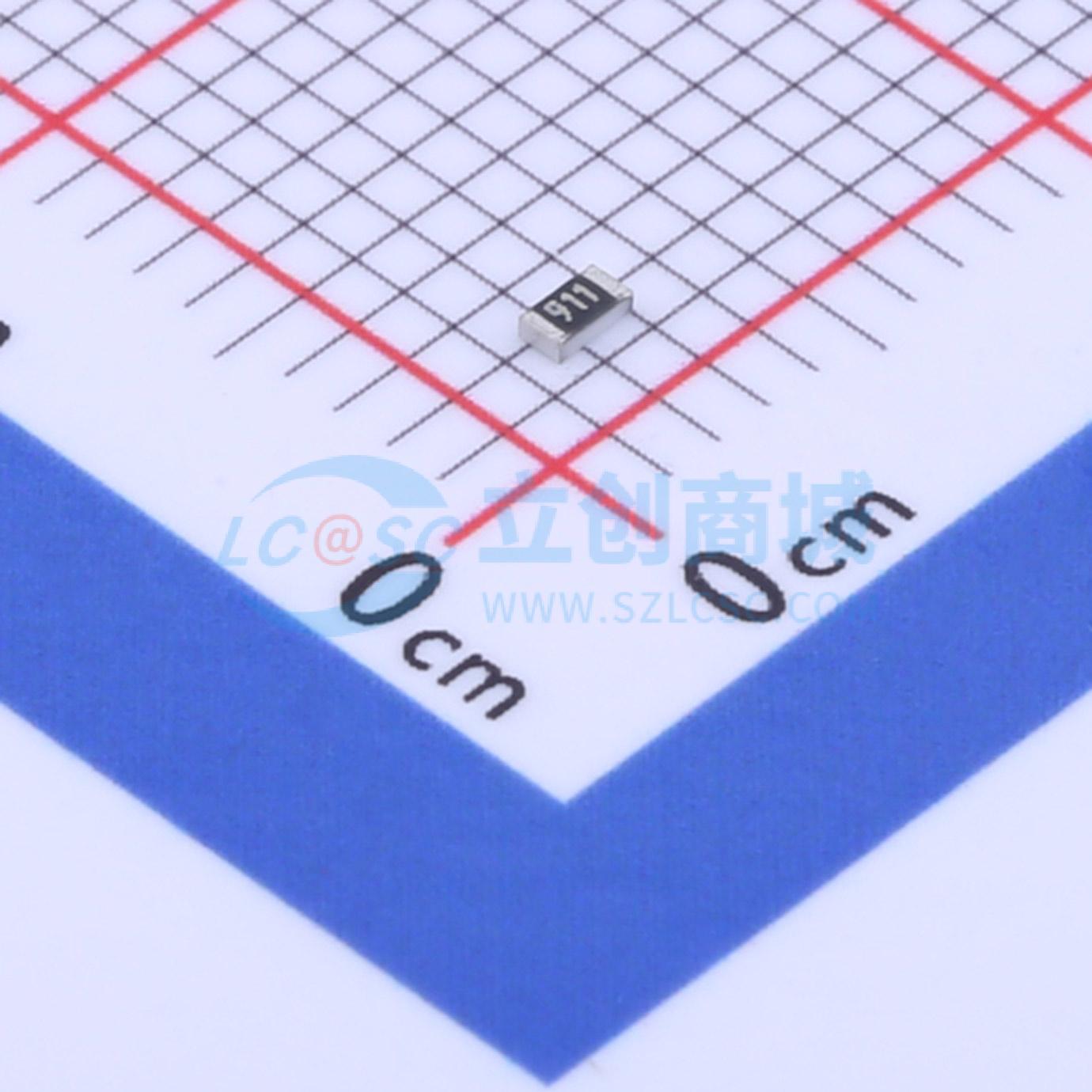 点击查看大图 CR0603F910RP05Z实物图