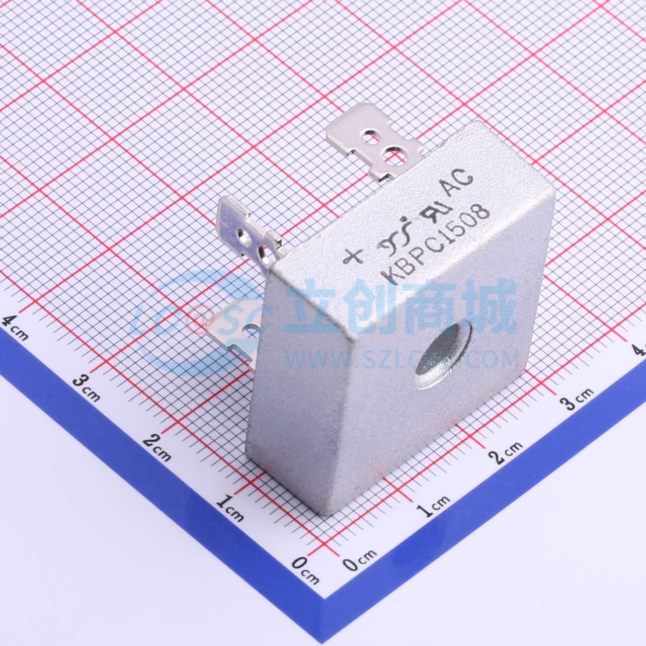 点击查看大图 KBPC1508实物图