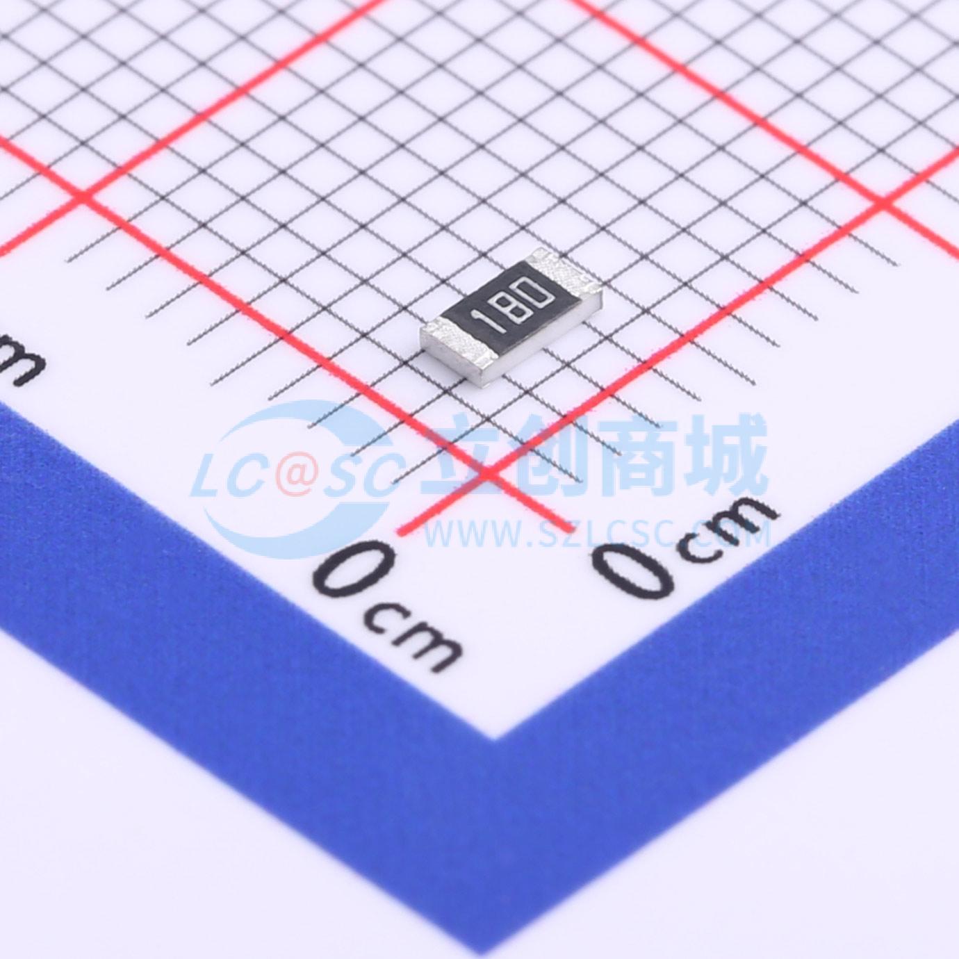 点击查看大图 RK73B2BTTD180J实物图
