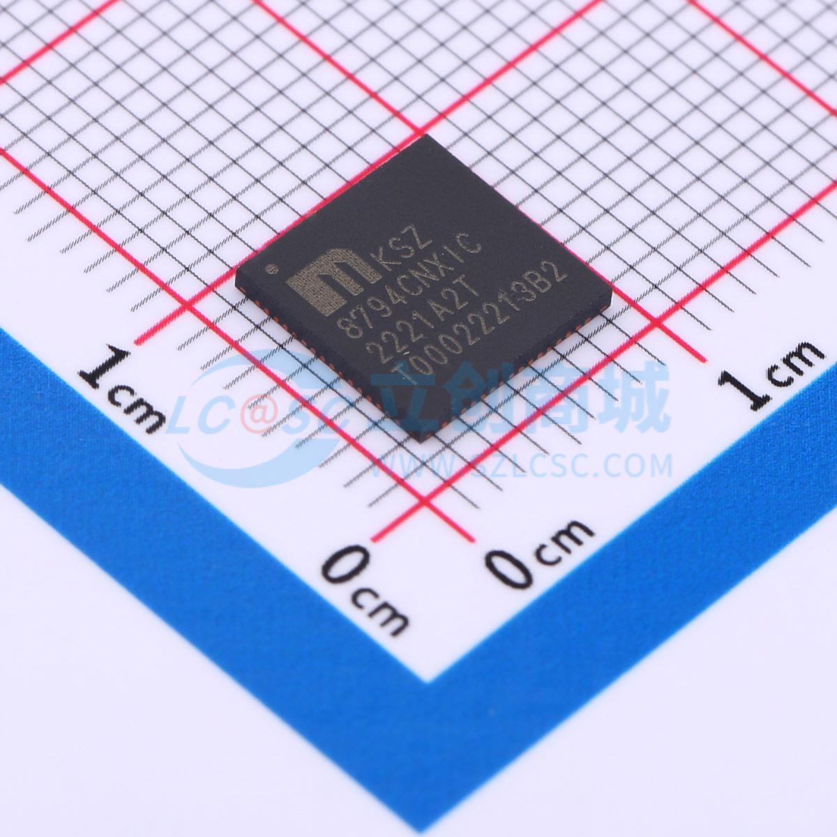 点击查看大图 KSZ8794CNXIC-TR实物图