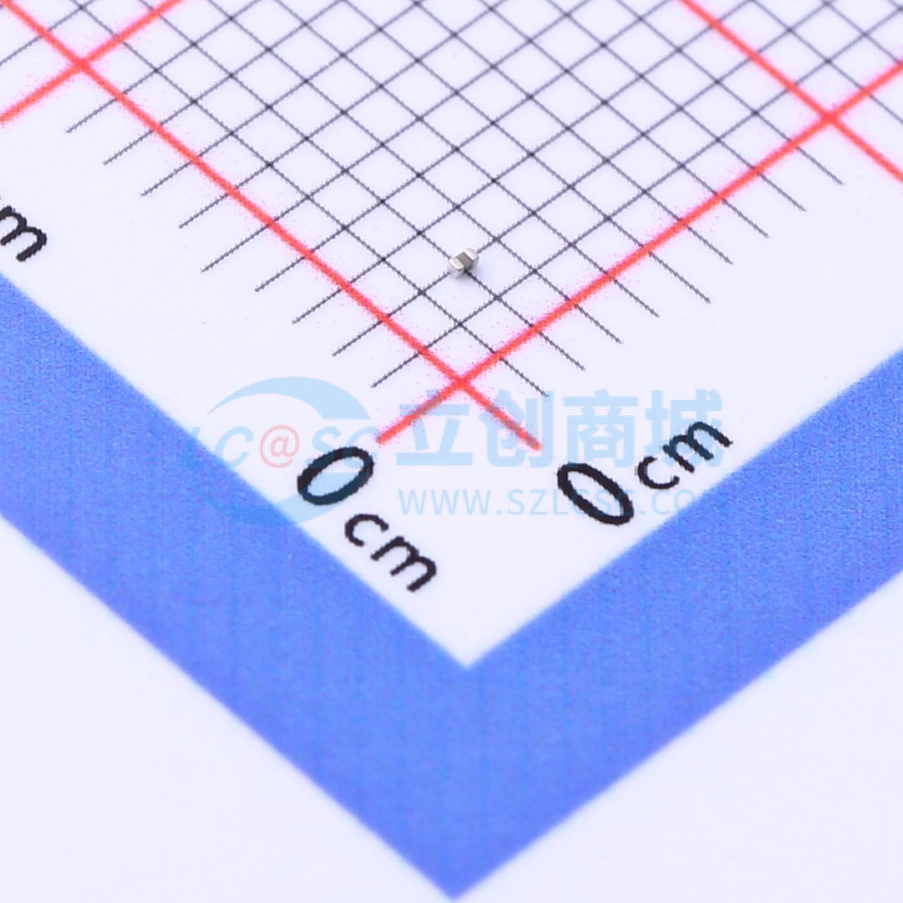 点击查看大图 CC0201KRX5R8BB222实物图