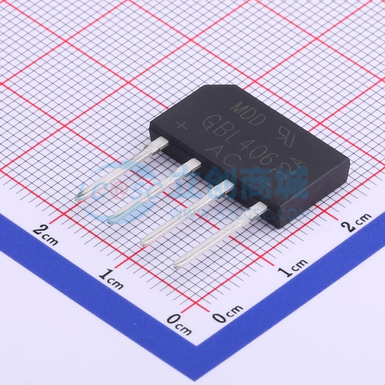 点击查看大图 GBL406实物图