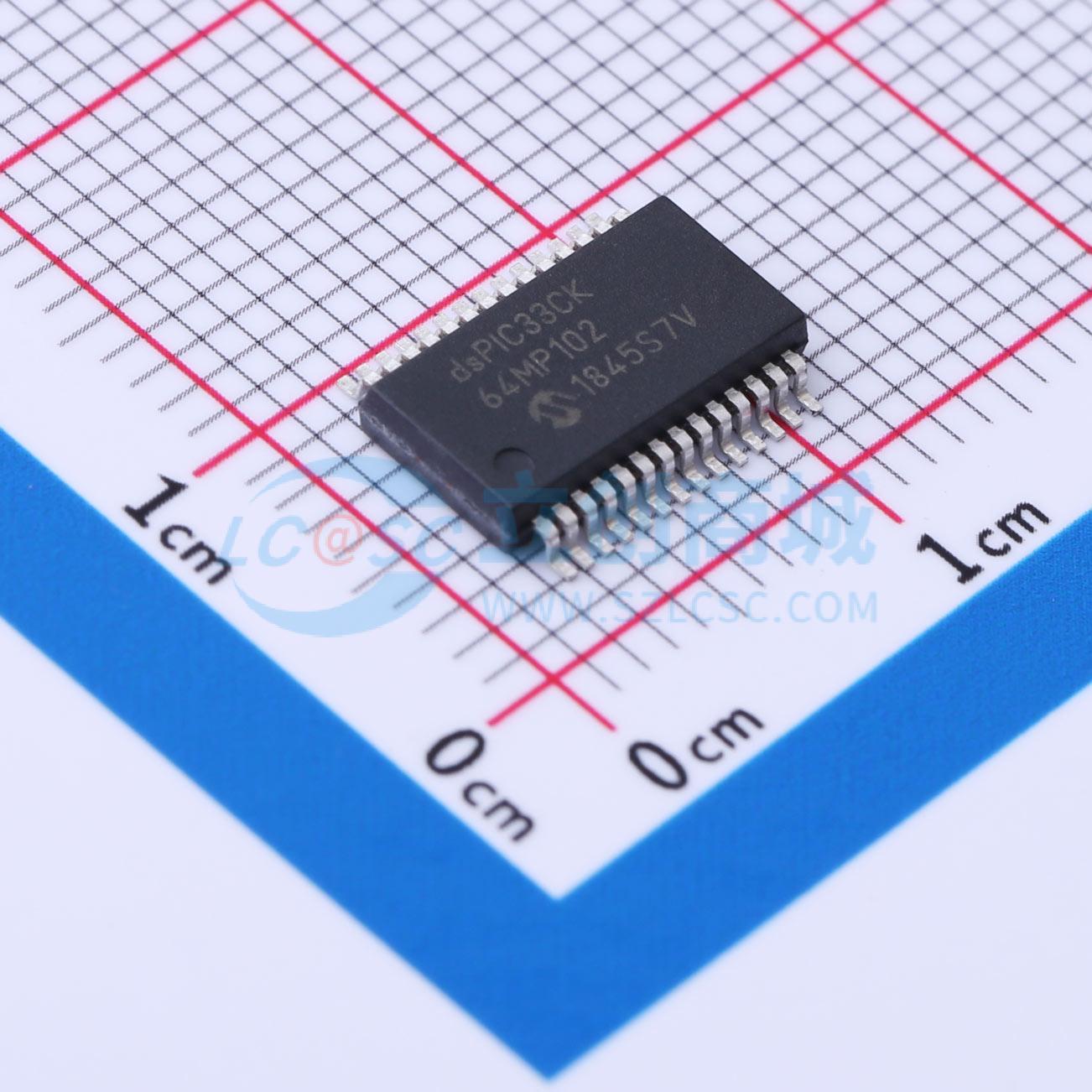 点击查看大图 dsPIC33CK64MP102-I/SS实物图