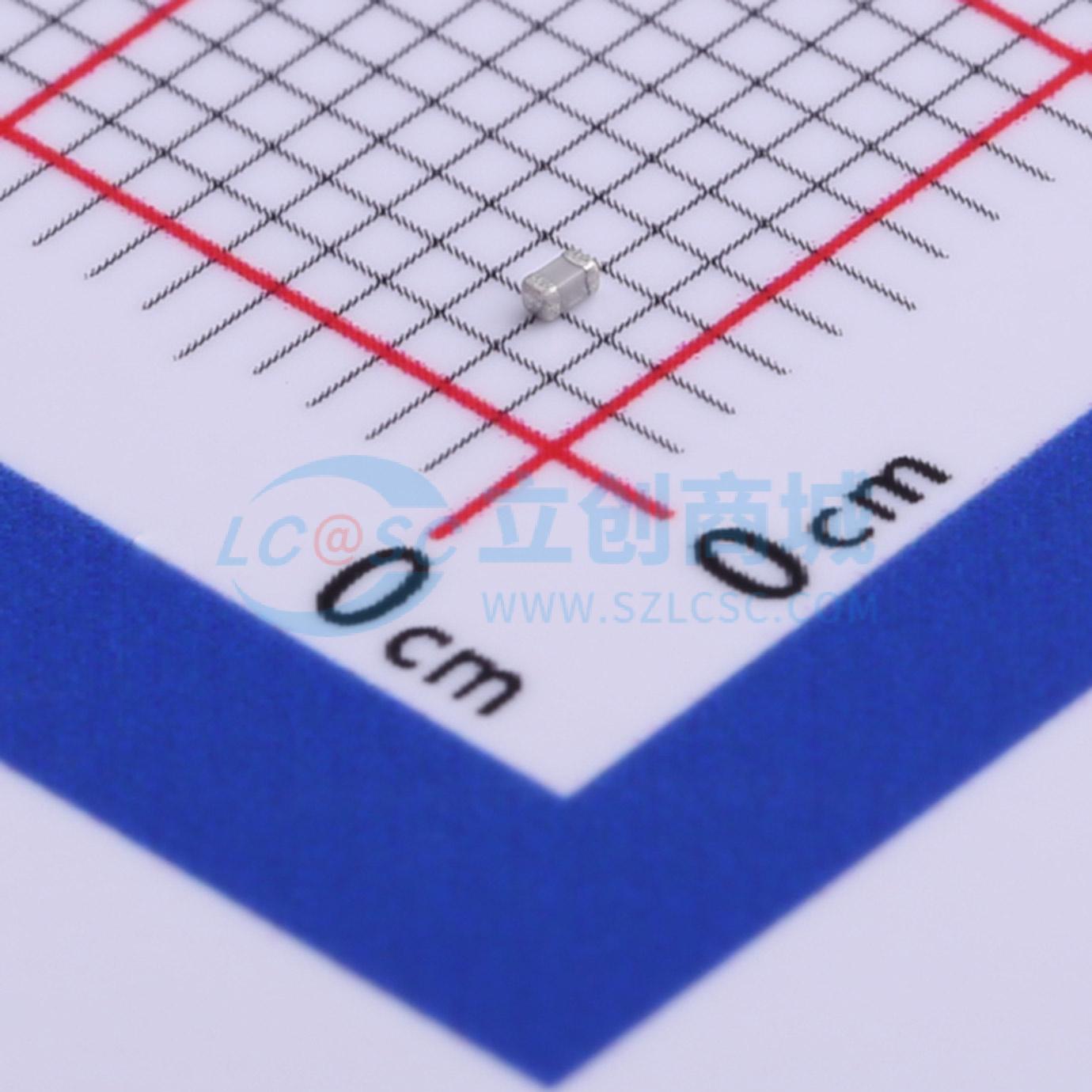 点击查看大图 CC0402GRNPO8BN100实物图