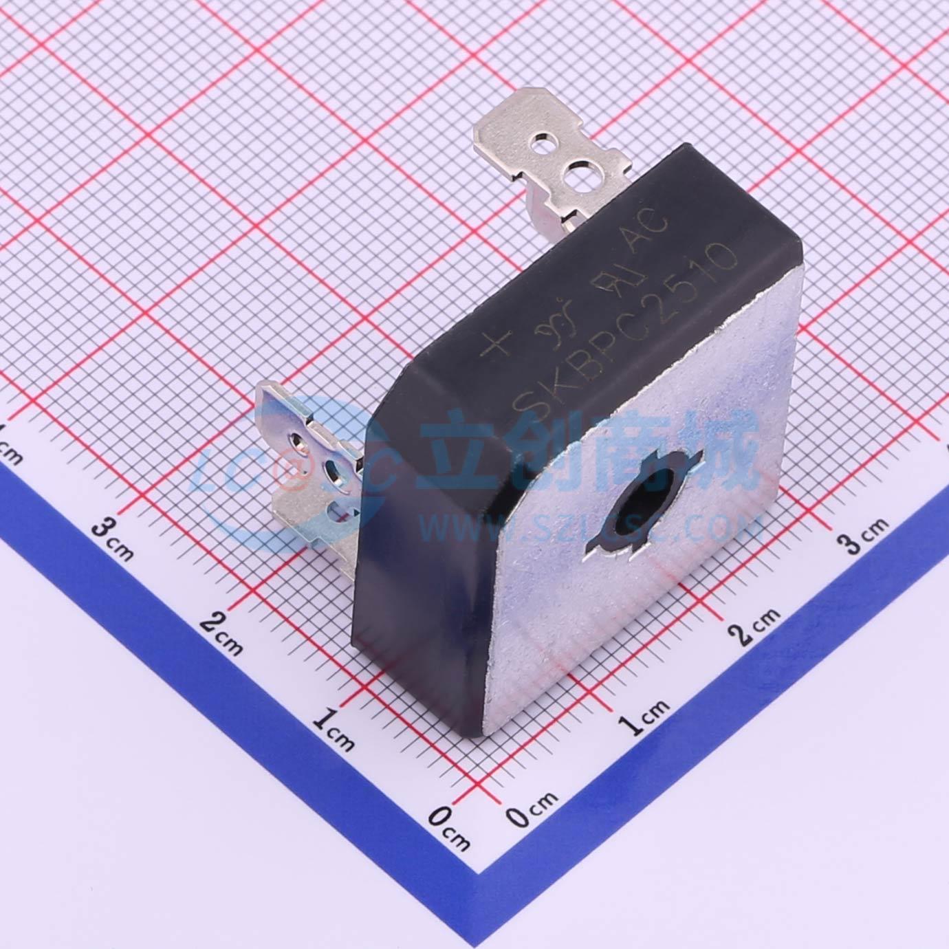 点击查看大图 SKBPC2510实物图