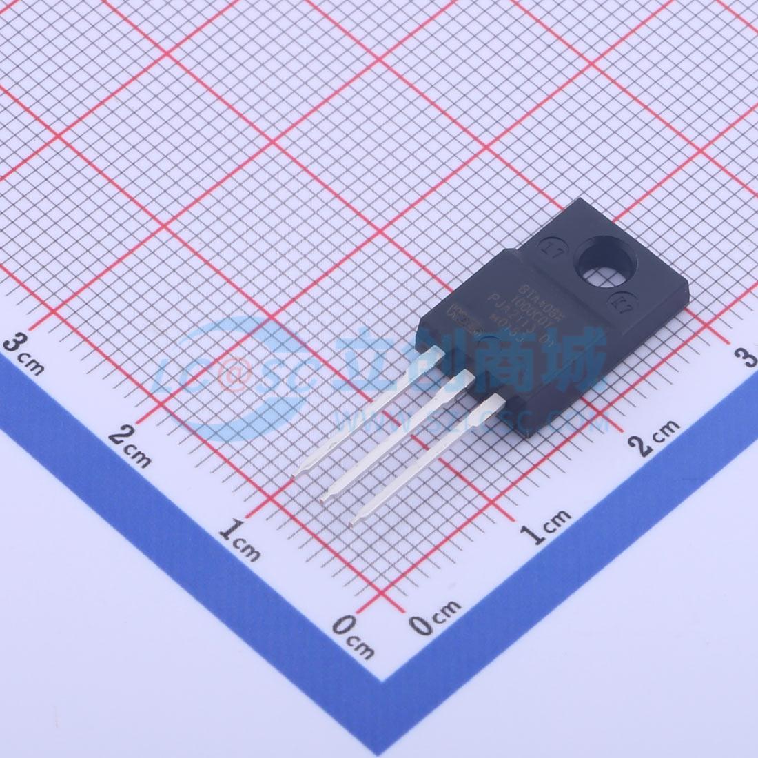 点击查看大图 BTA408X-1000C0T,127实物图