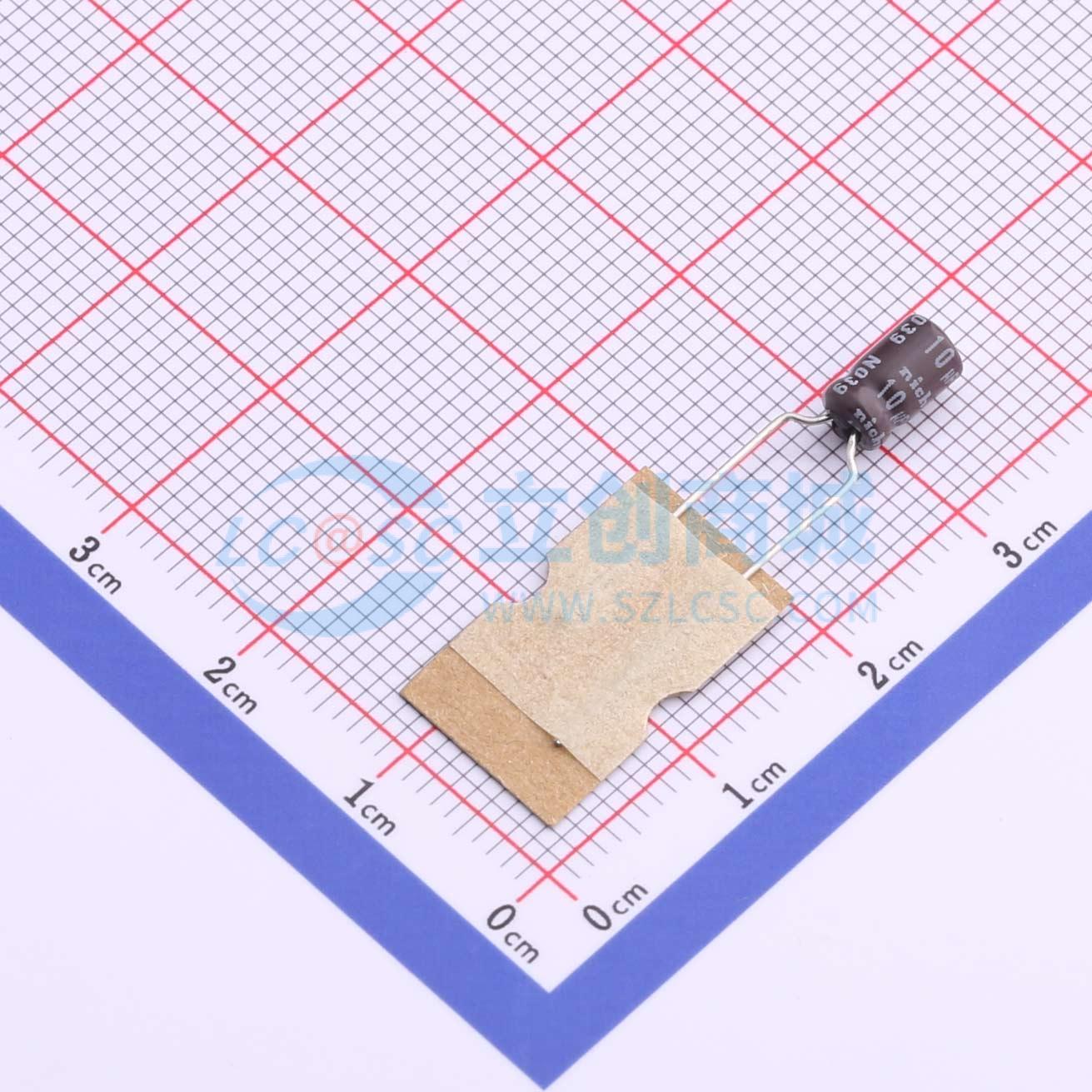 点击查看大图 UPW1E100MDD6TE实物图