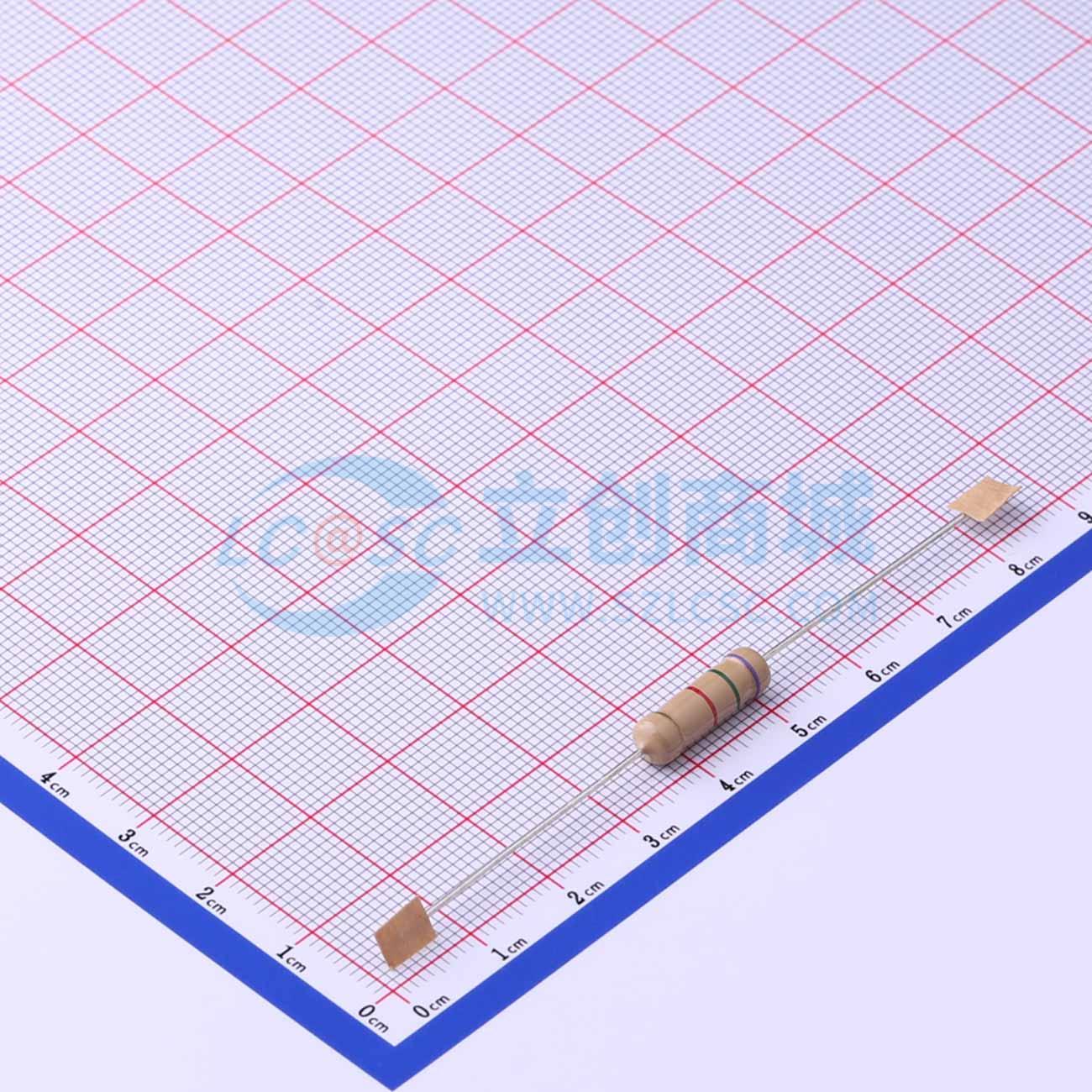 点击查看大图 CR2W-7K5±5%-9T73实物图