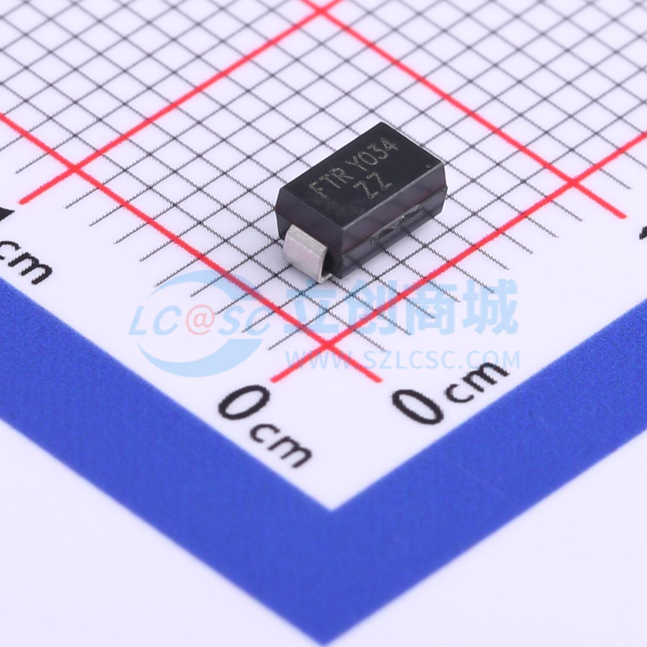 点击查看大图 SMAJ100CA实物图