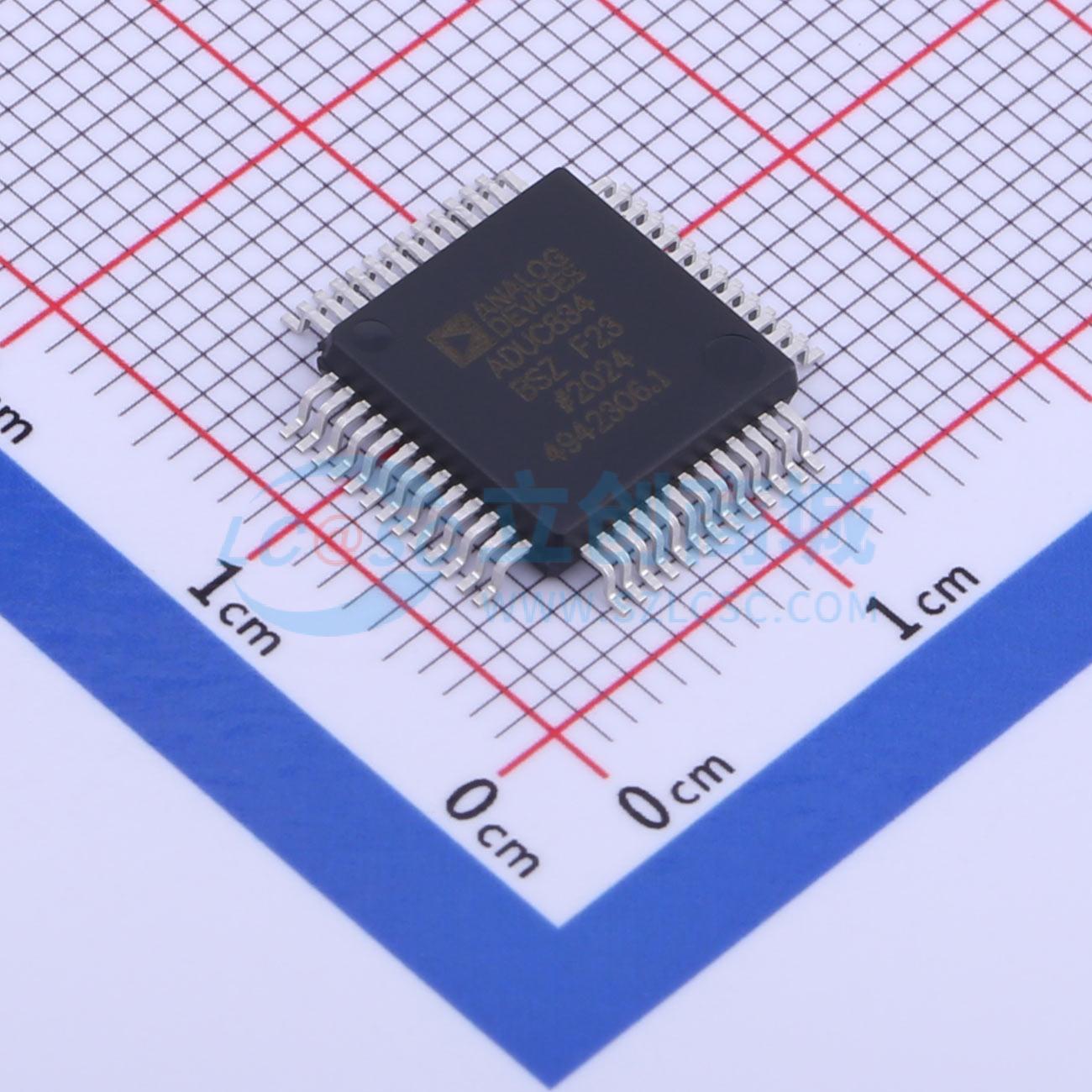 点击查看大图 ADUC834BSZ实物图
