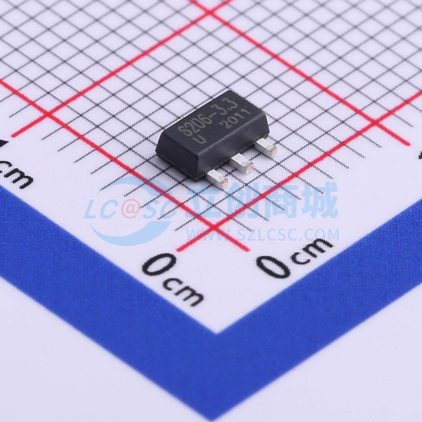 XC6206P332PR实物图