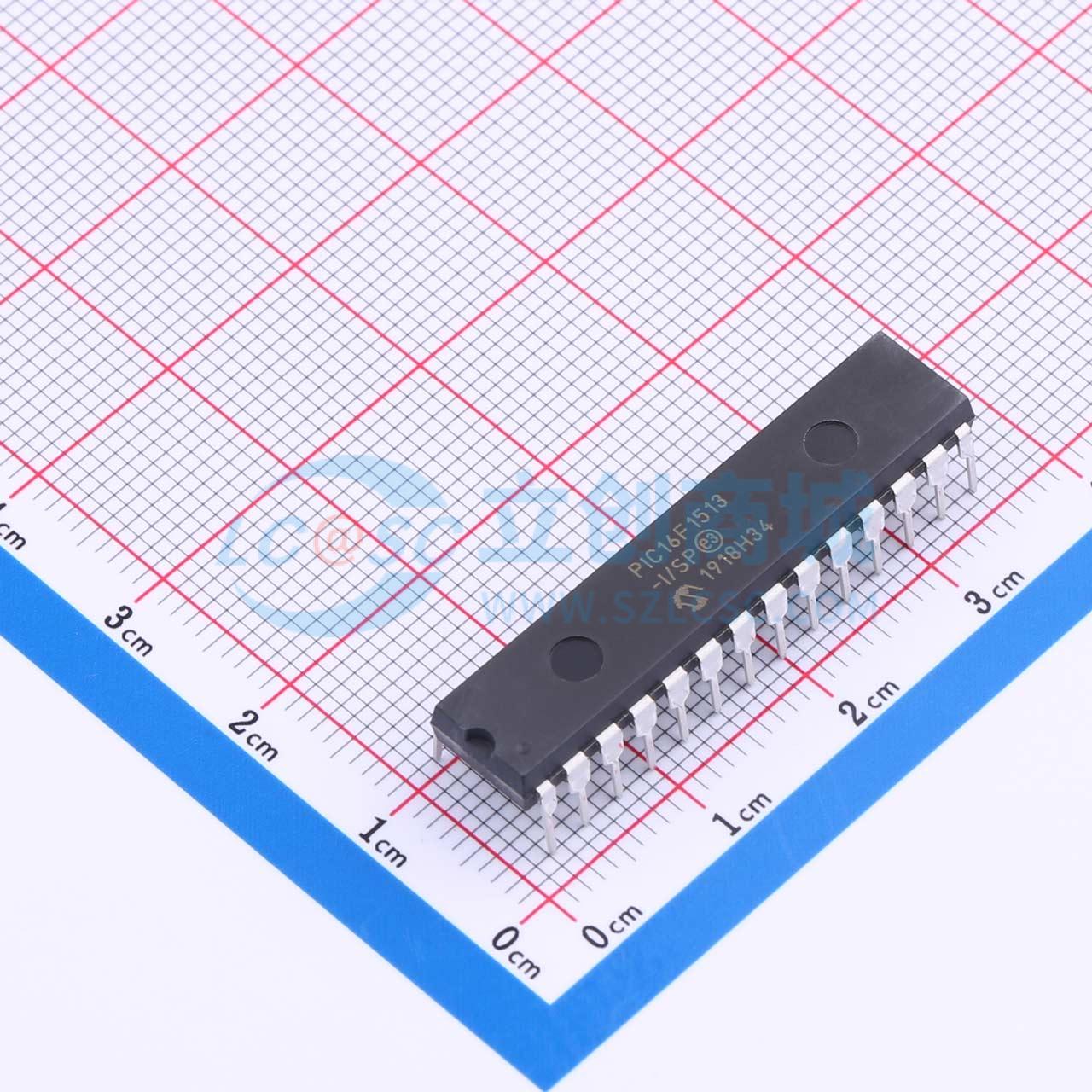 点击查看大图 PIC16F1513-I/SP实物图