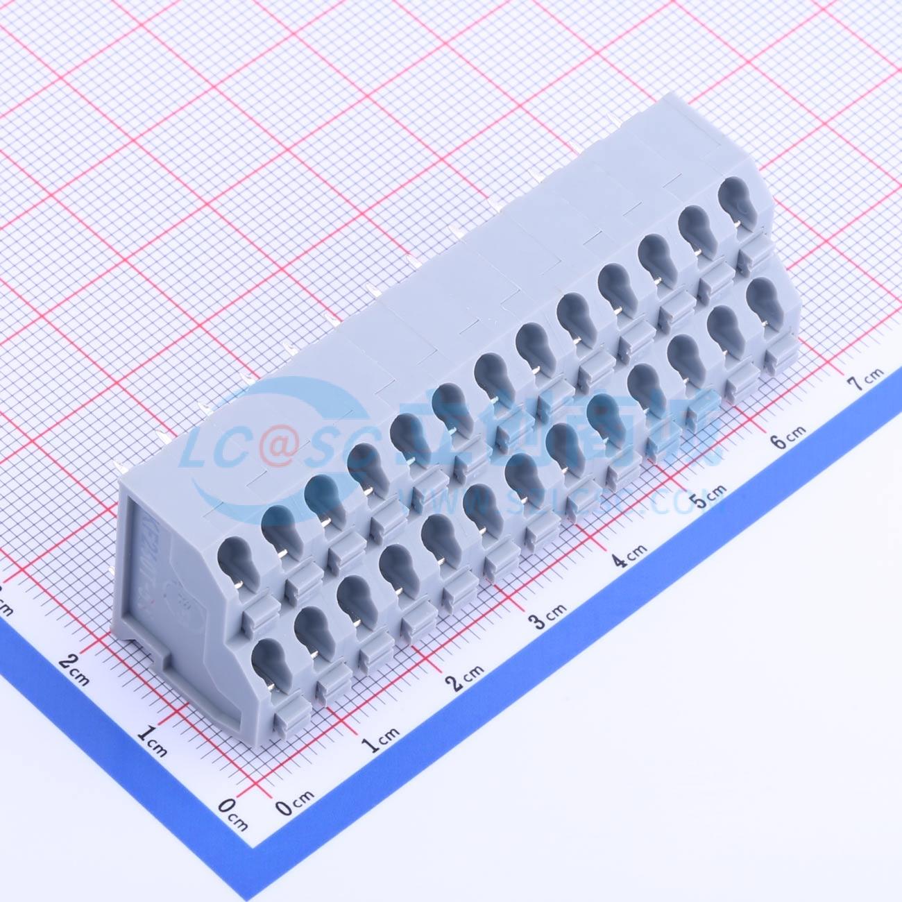 点击查看大图 KF250T-5.0-2*13P实物图