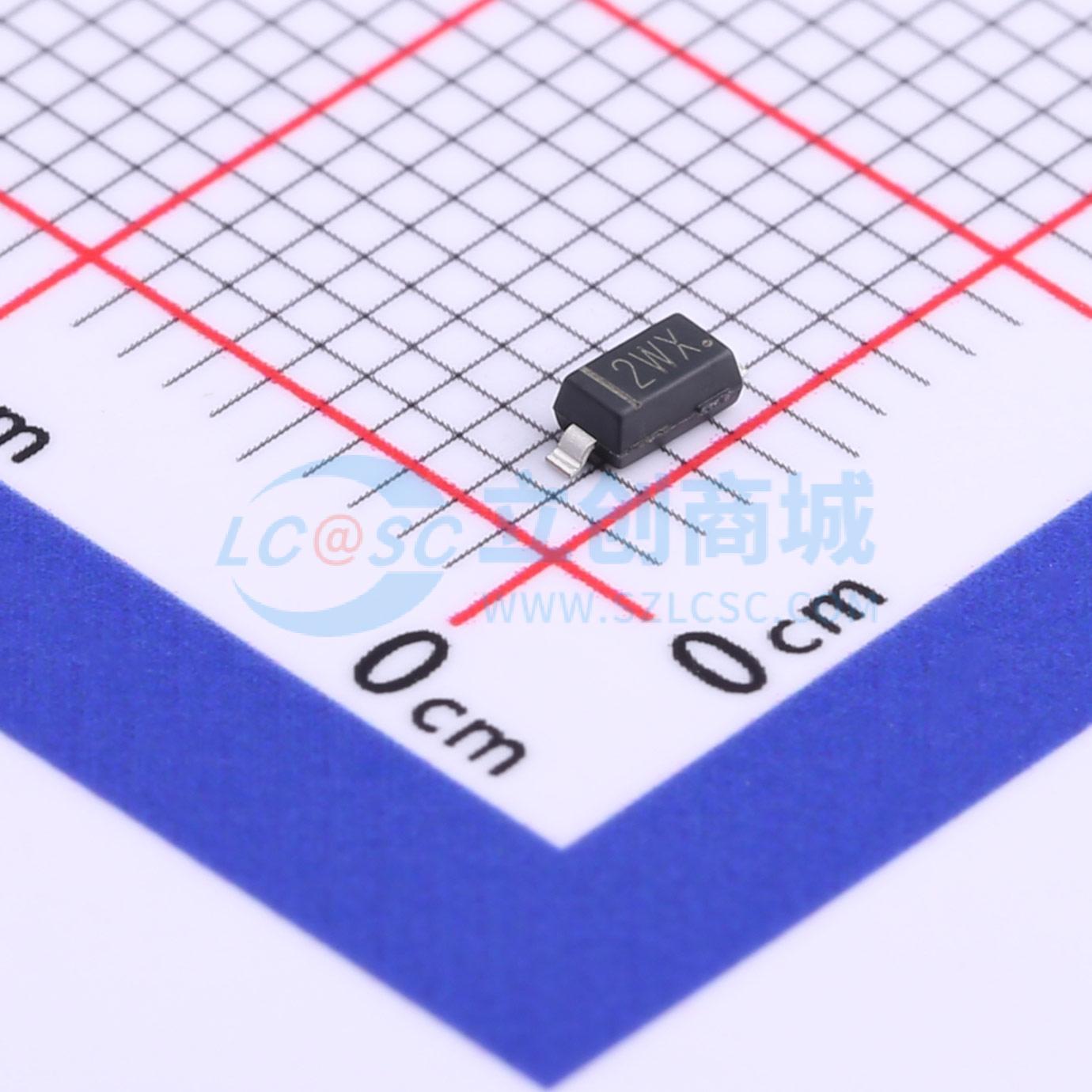 点击查看大图 BZT52B2V4实物图