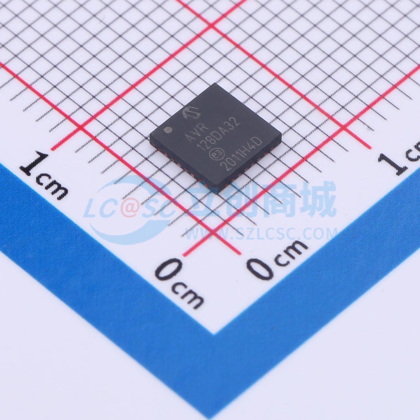 点击查看大图 AVR128DA32-I/RXB实物图